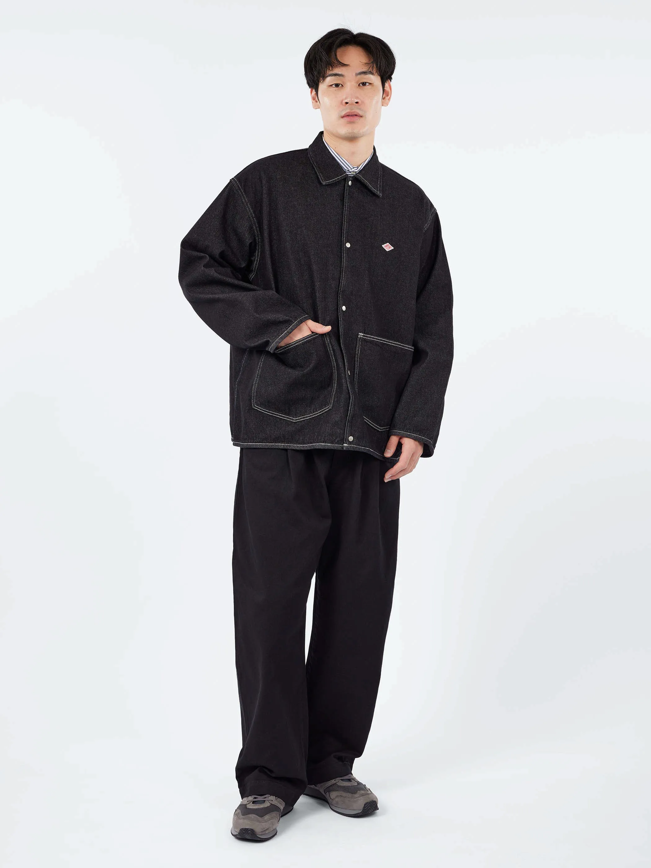 Heavy Twill 2Tuck Easy Pants sold by gravitypope product image thumbnail 2