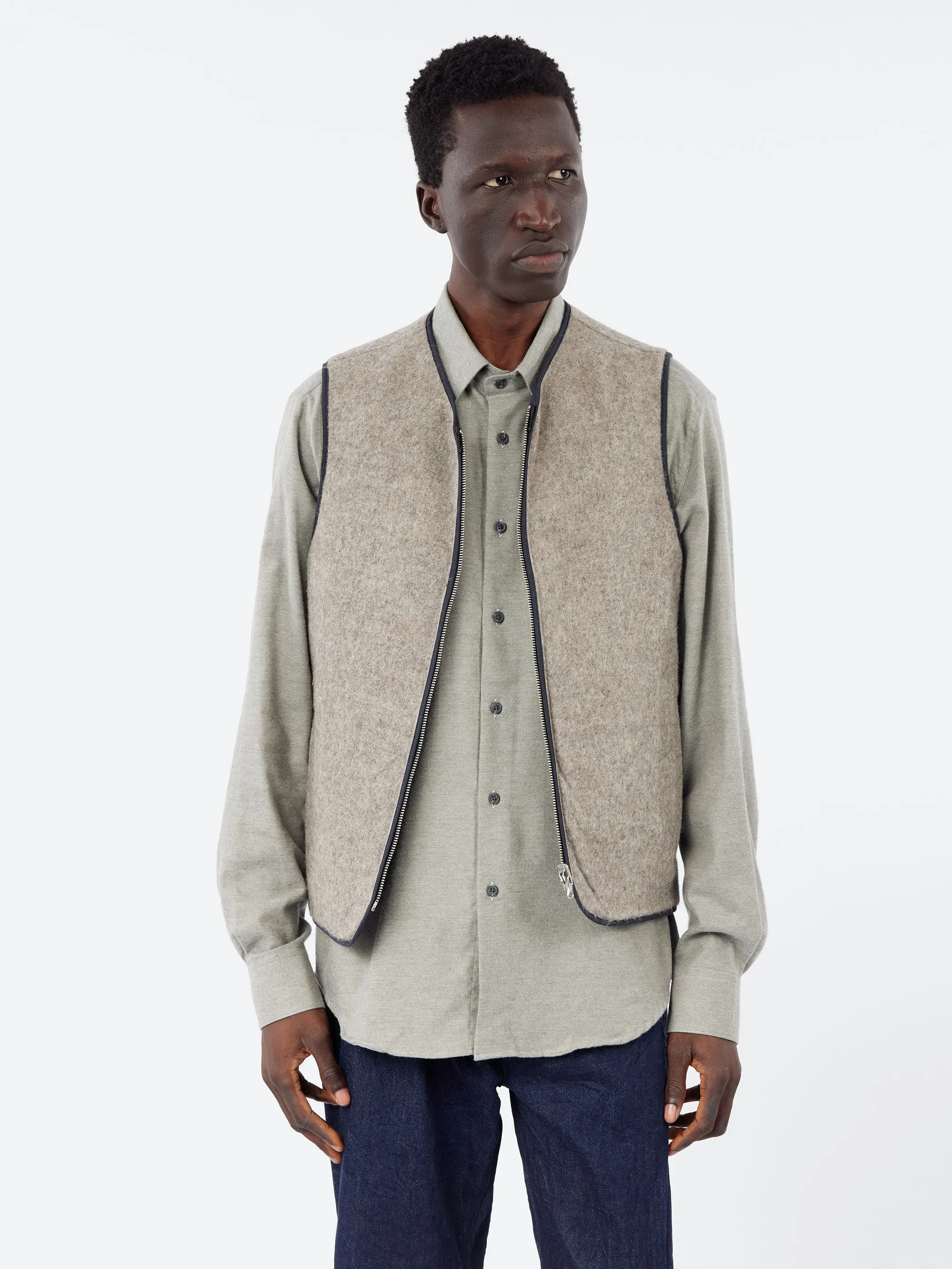 Rex Reverse Gilet sold by gravitypope product image thumbnail 5