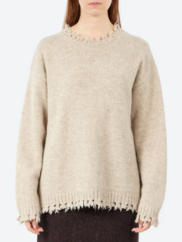 Fray Crewneck sold by gravitypope