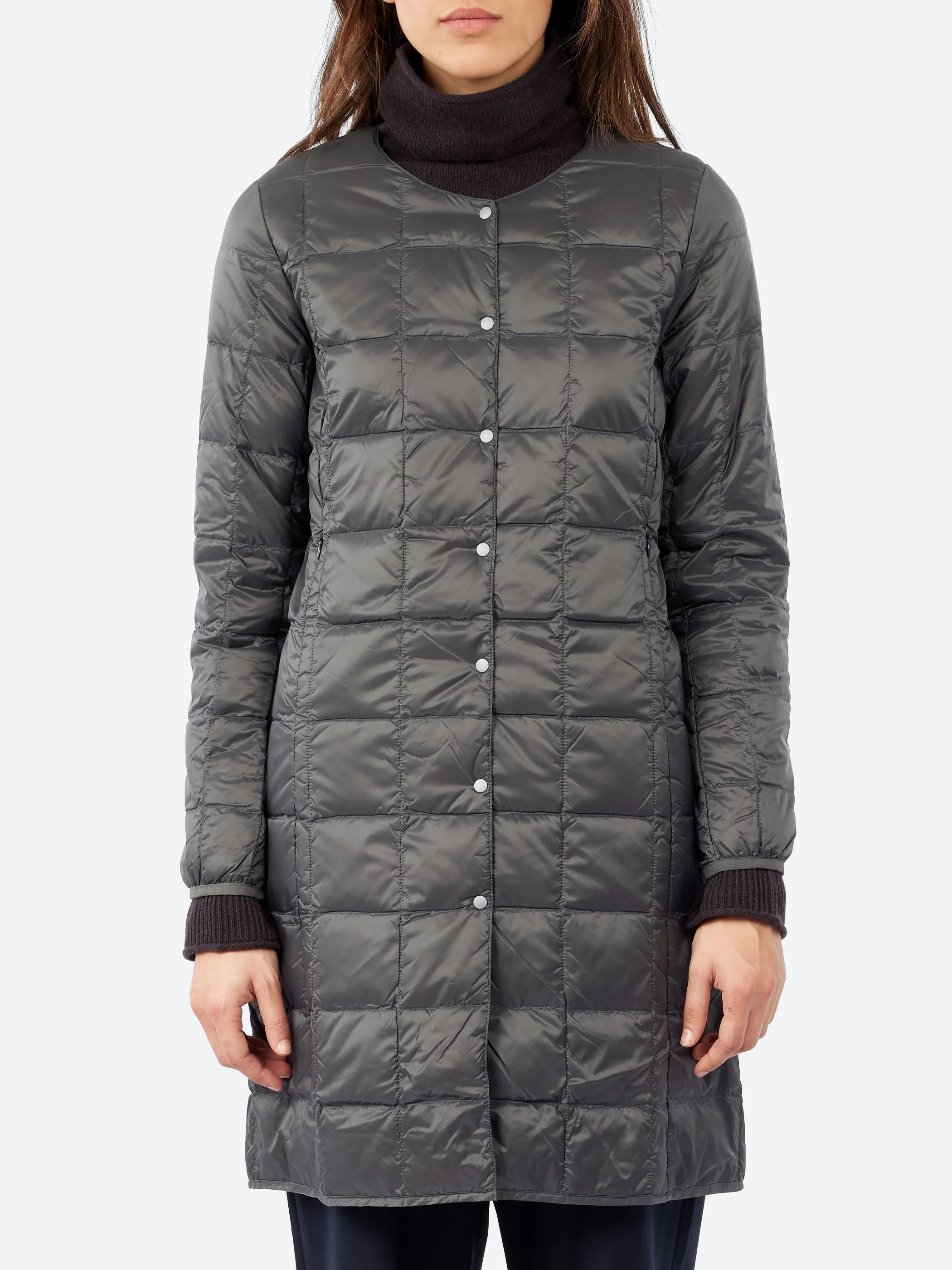 Crew Neck Long Down Coat sold by gravitypope