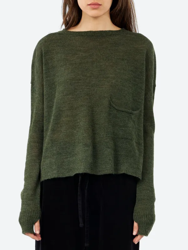 Crewneck with Pocket made by Ma'Ry'Ya