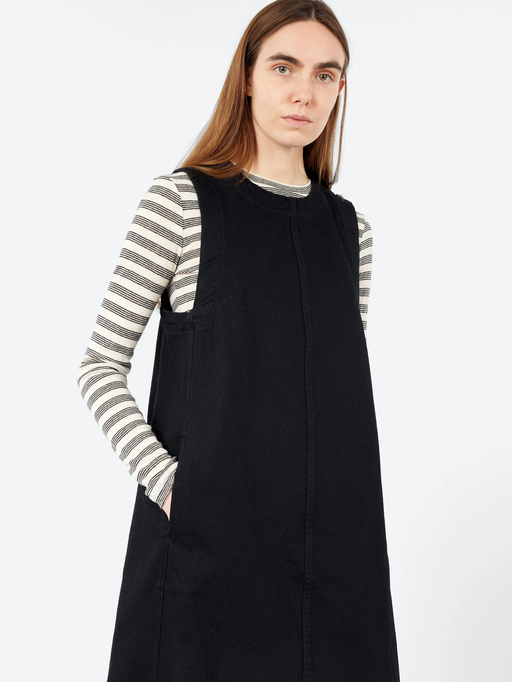 Denim Workwear Dress sold by gravitypope product image thumbnail 4