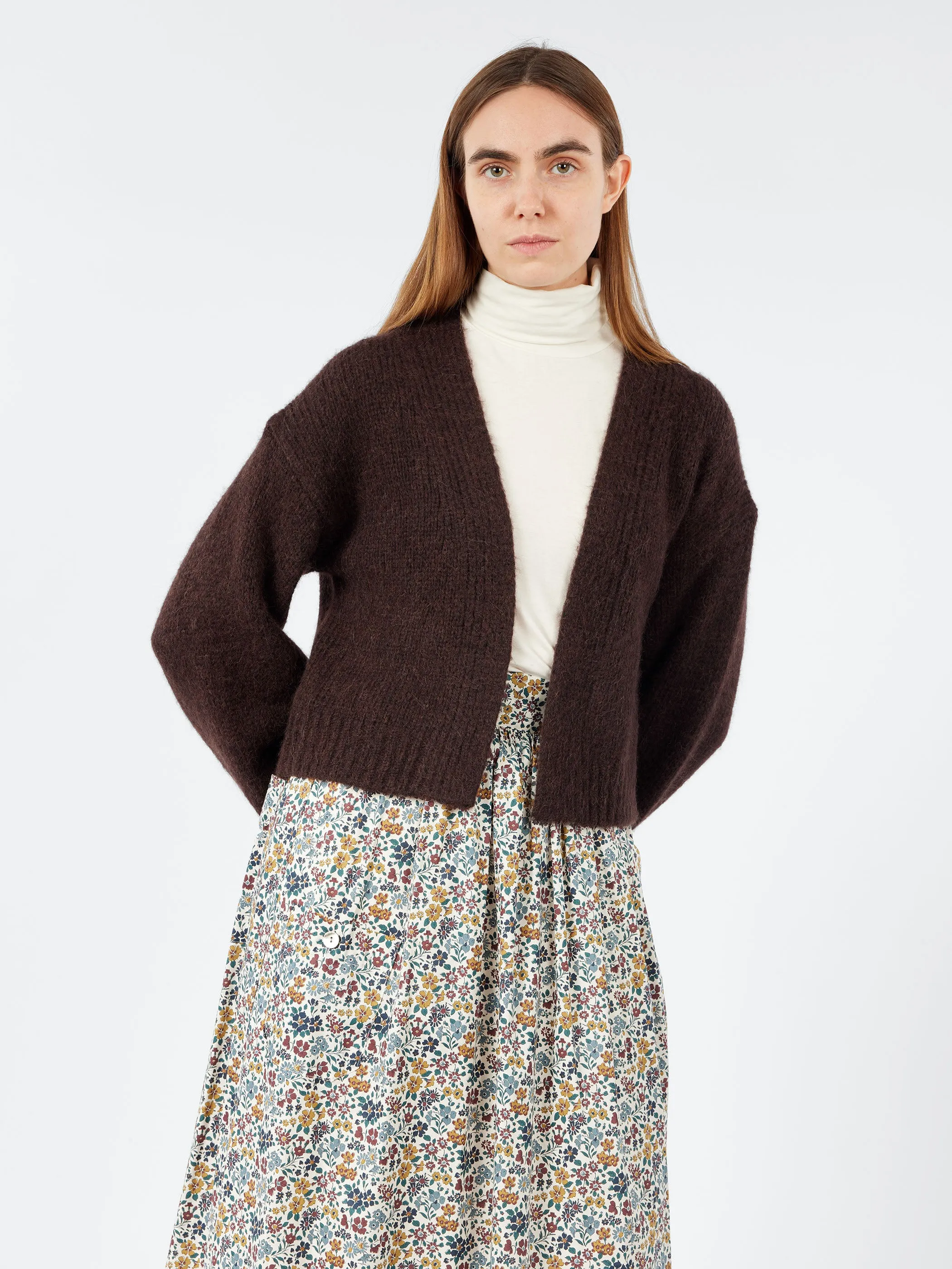 Lofty Alpaca Blend Cardigan sold by gravitypope product image thumbnail 4