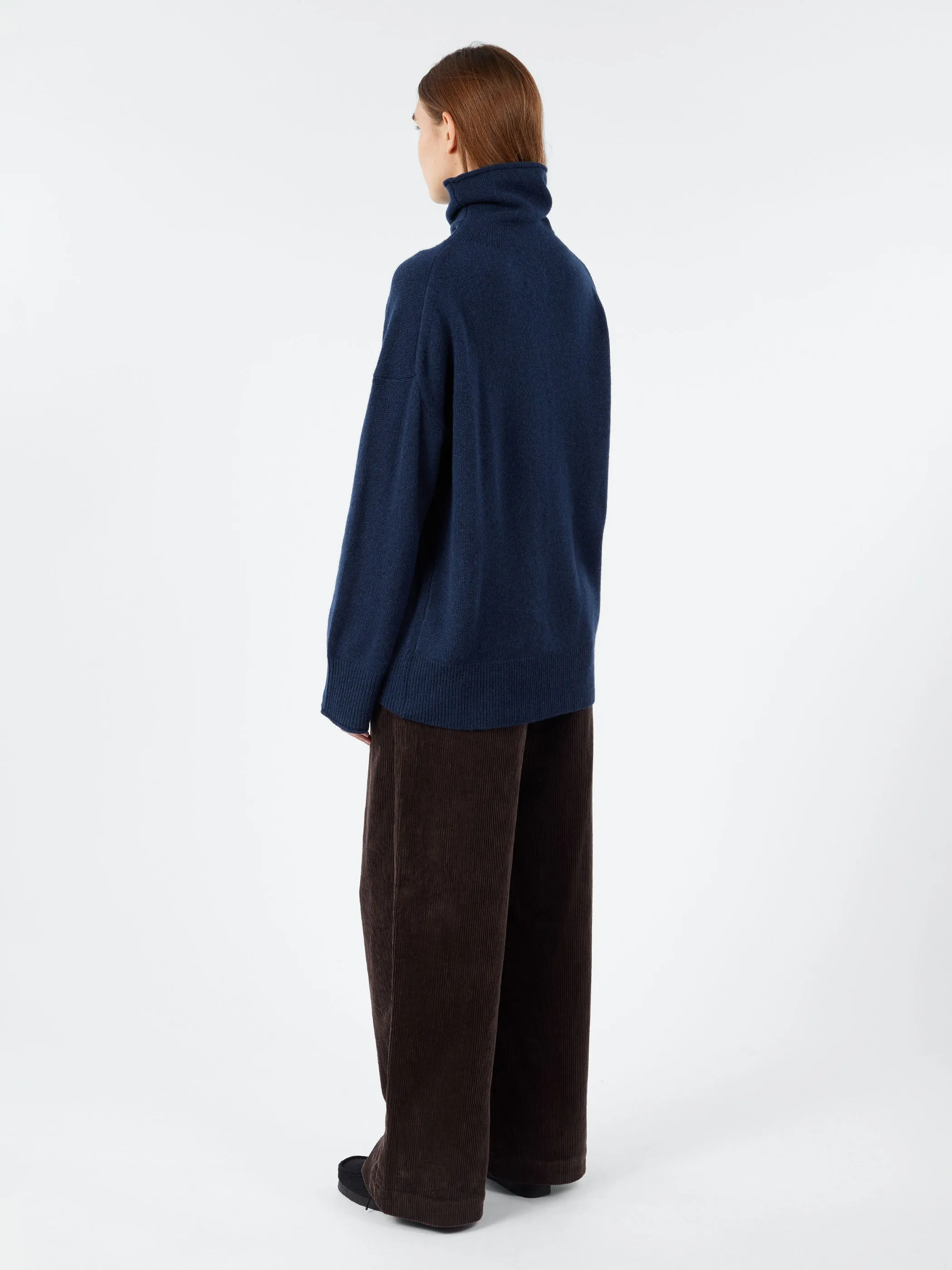 Roll Neck Wool Cashmere Sweater sold by gravitypope product image thumbnail 3