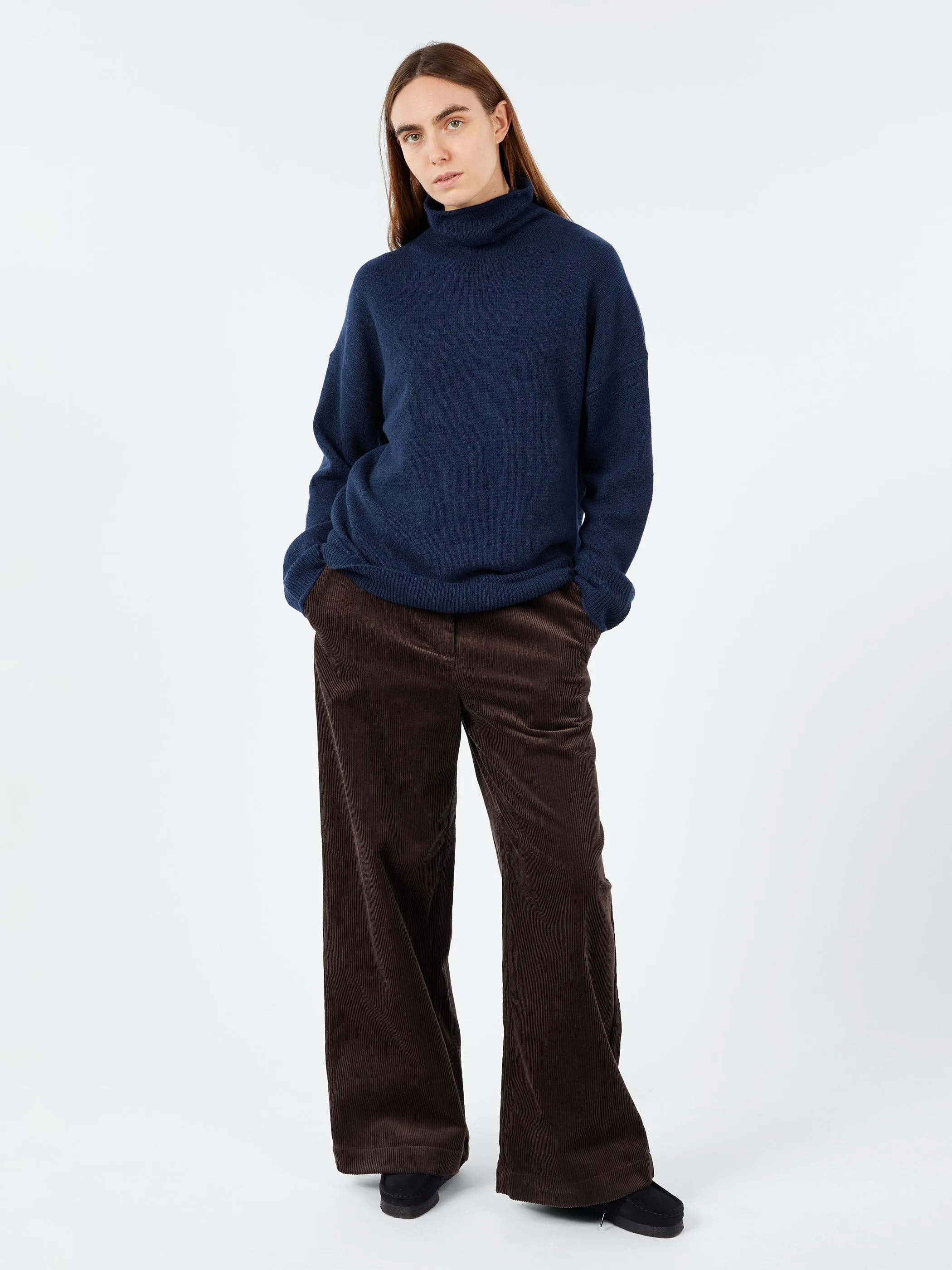 Roll Neck Wool Cashmere Sweater sold by gravitypope product image thumbnail 2