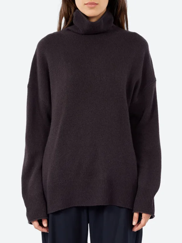 Roll Neck Wool Cashmere Sweater sold by gravitypope