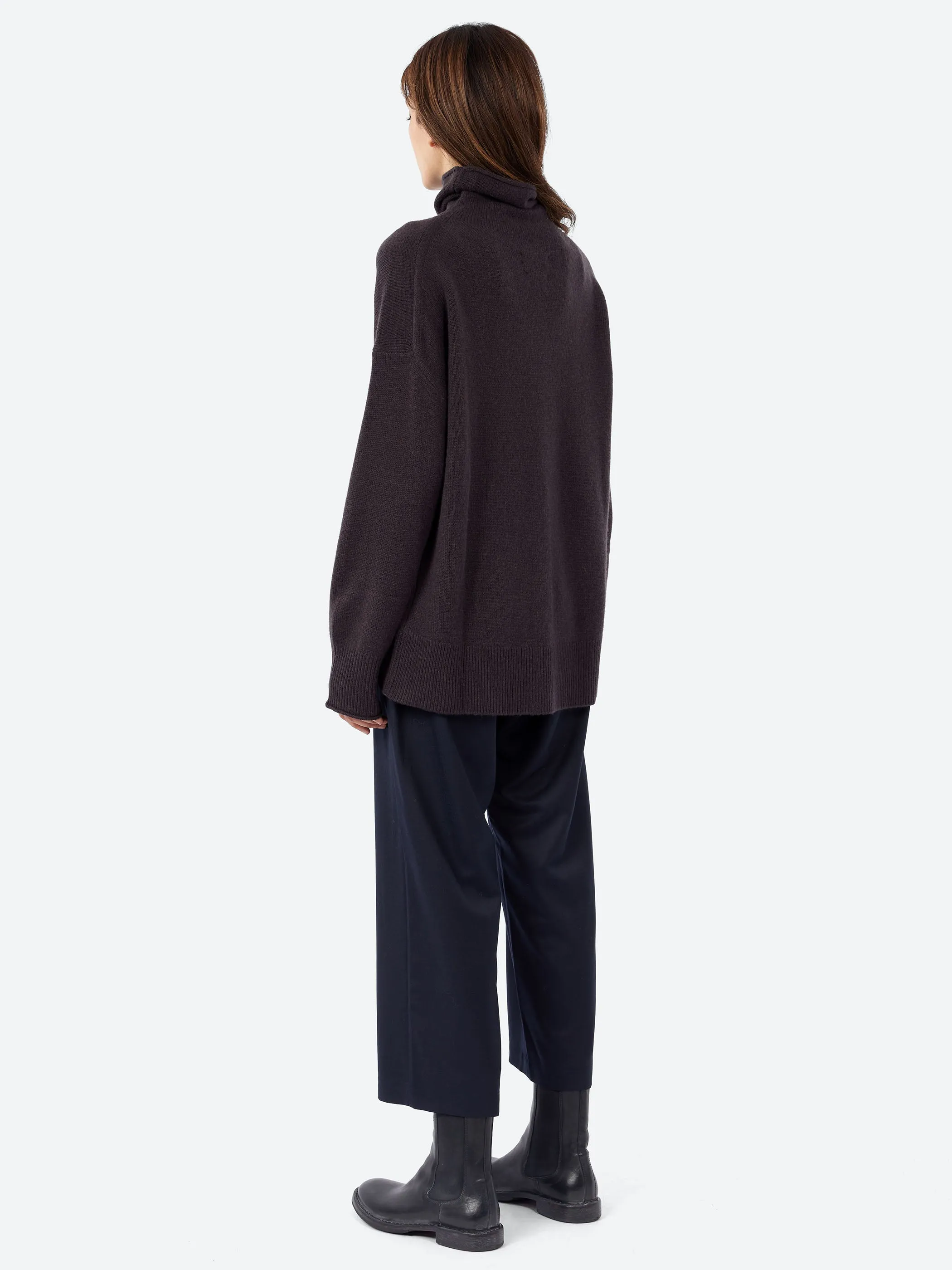 Roll Neck Wool Cashmere Sweater sold by gravitypope product image thumbnail 3