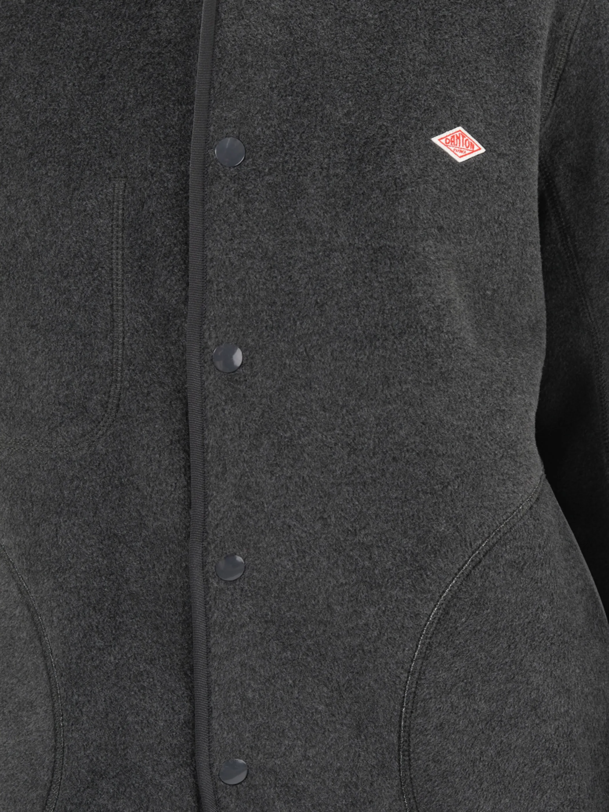 Women's Collarless Fleece Jacket sold by gravitypope product image thumbnail 4