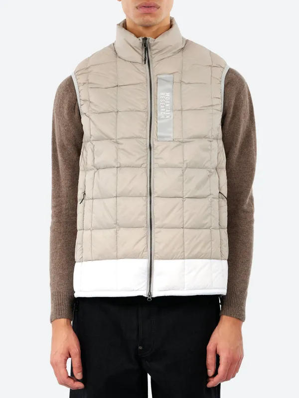 Mountain Research x TAION Zip Down Vest sold by gravitypope