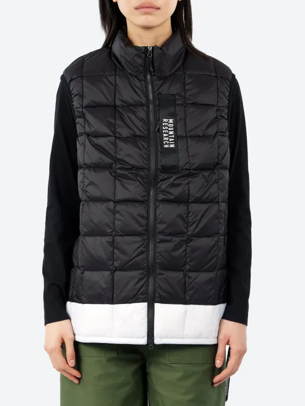 Mountain Research x TAION Zip Down Vest sold by gravitypope