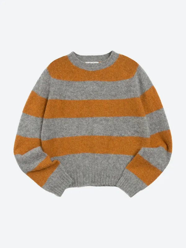 Jets Stripe Crew Knit made by YMC