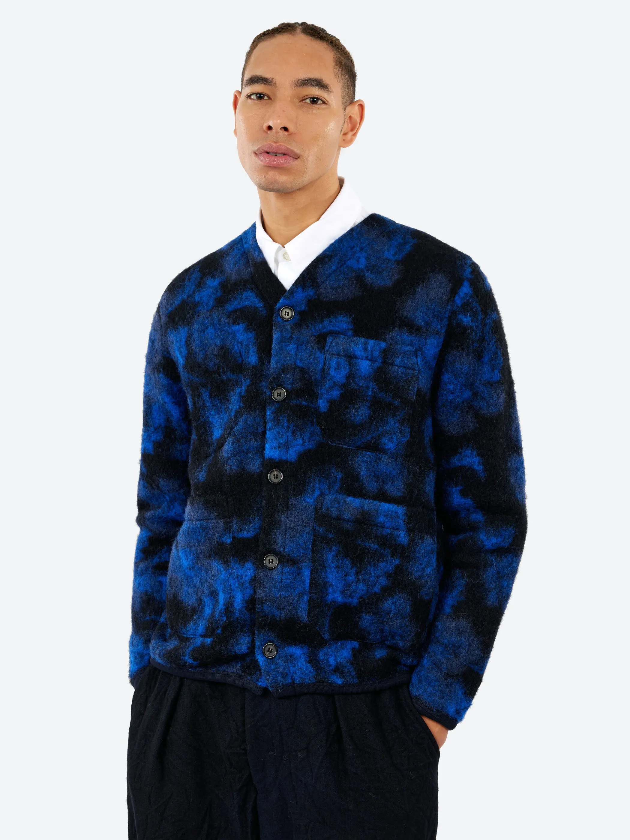 Flower Fleece Cardigan sold by gravitypope product image thumbnail 4