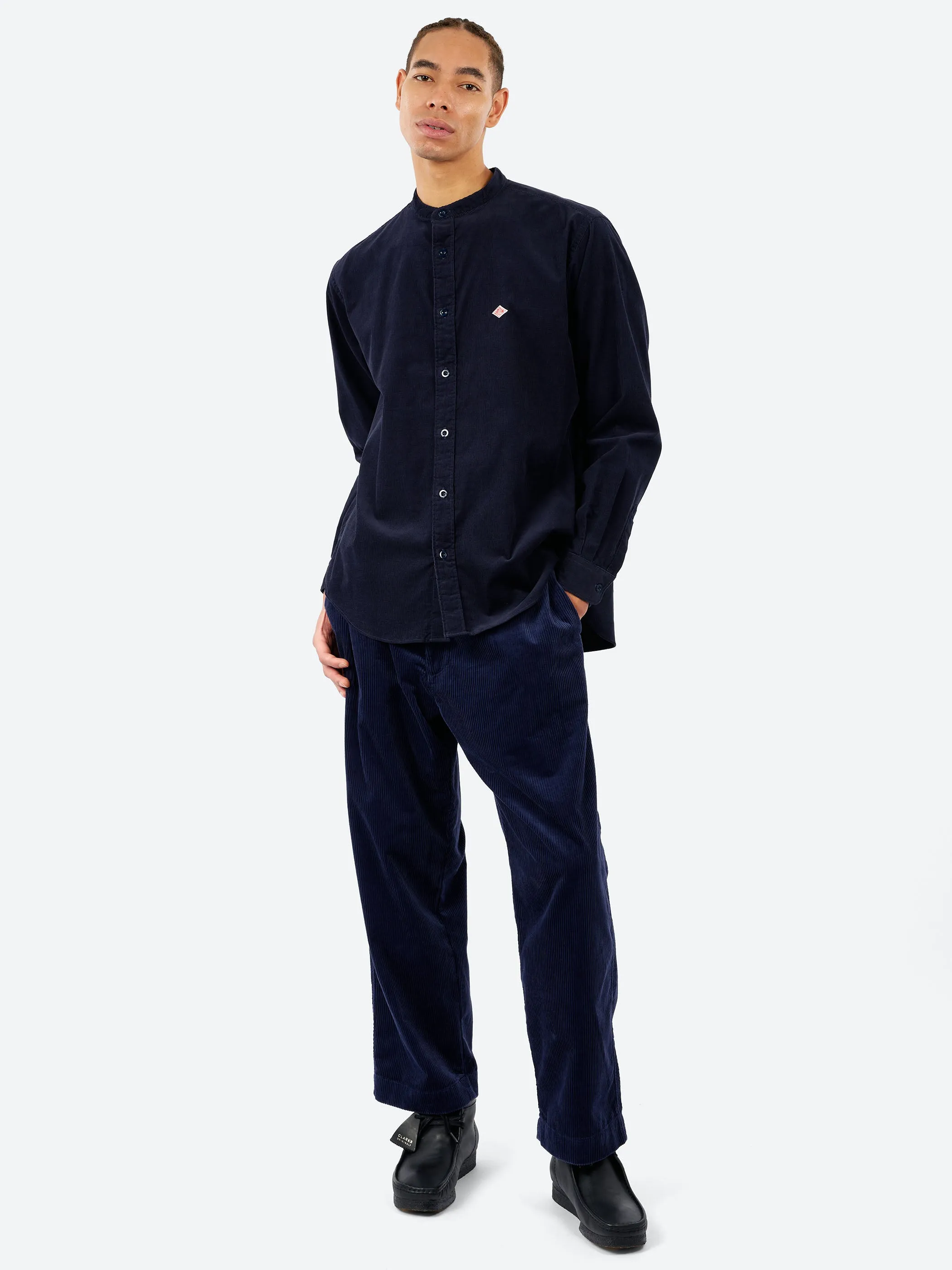 Corduroy Straight Silhouette Easy Pants sold by gravitypope product image thumbnail 2