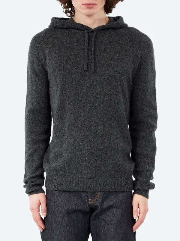 Knit Hoodie made by Roberto Collina