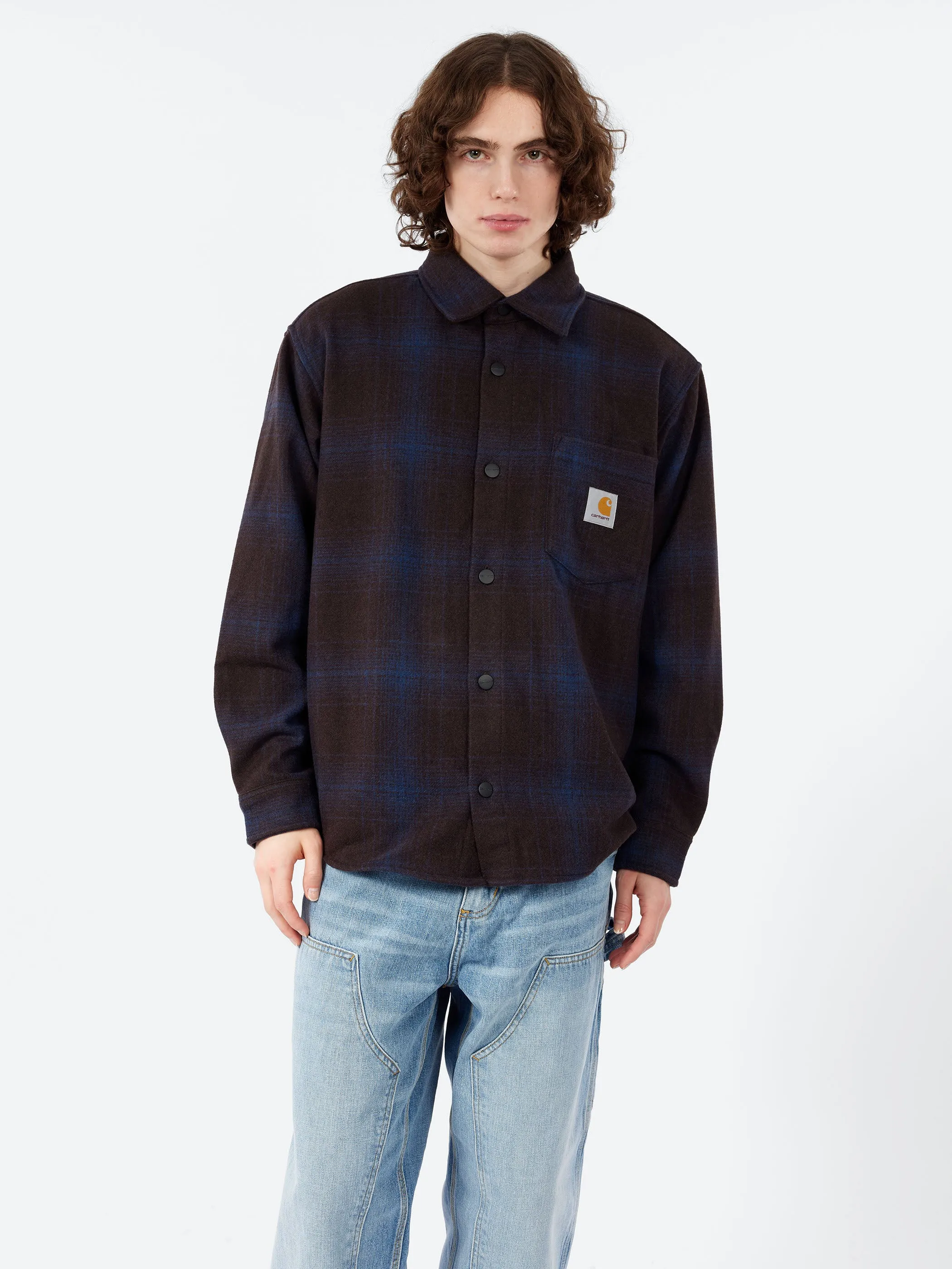 Brennan Check Shirt Jacket sold by gravitypope product image thumbnail 4