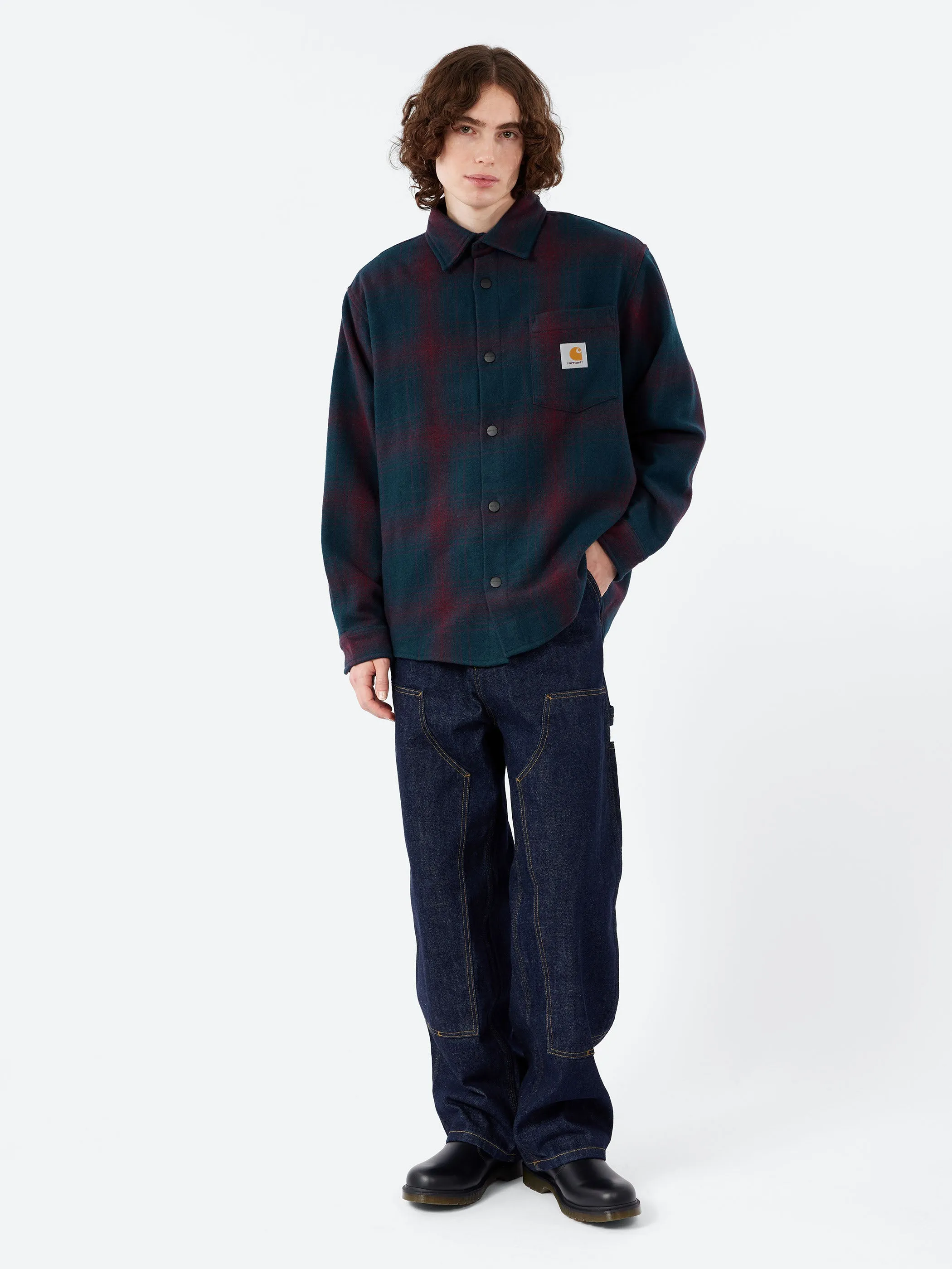 Brennan Check Shirt Jacket sold by gravitypope product image thumbnail 4