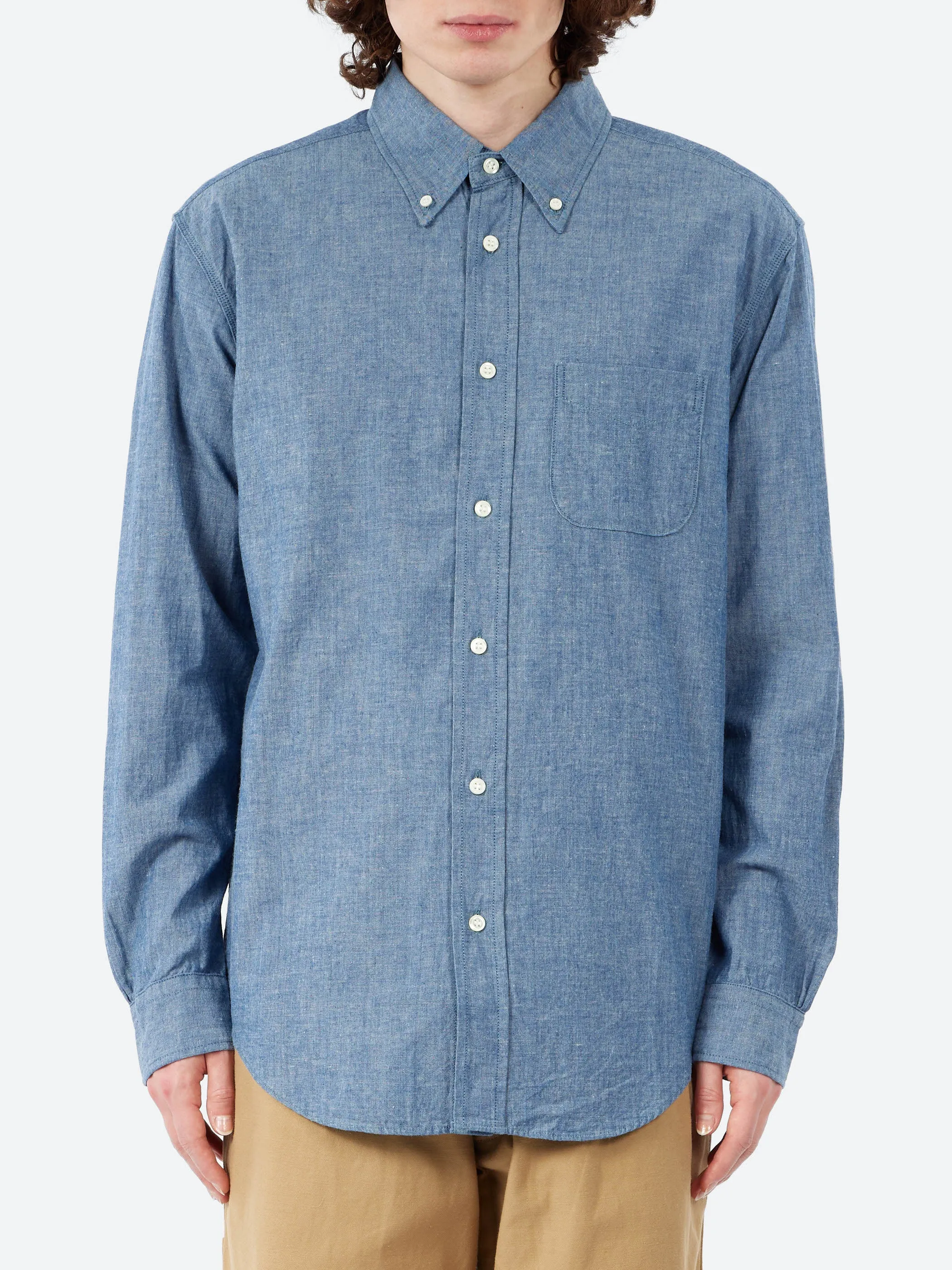 Chambray B.D. Shirt sold by gravitypope