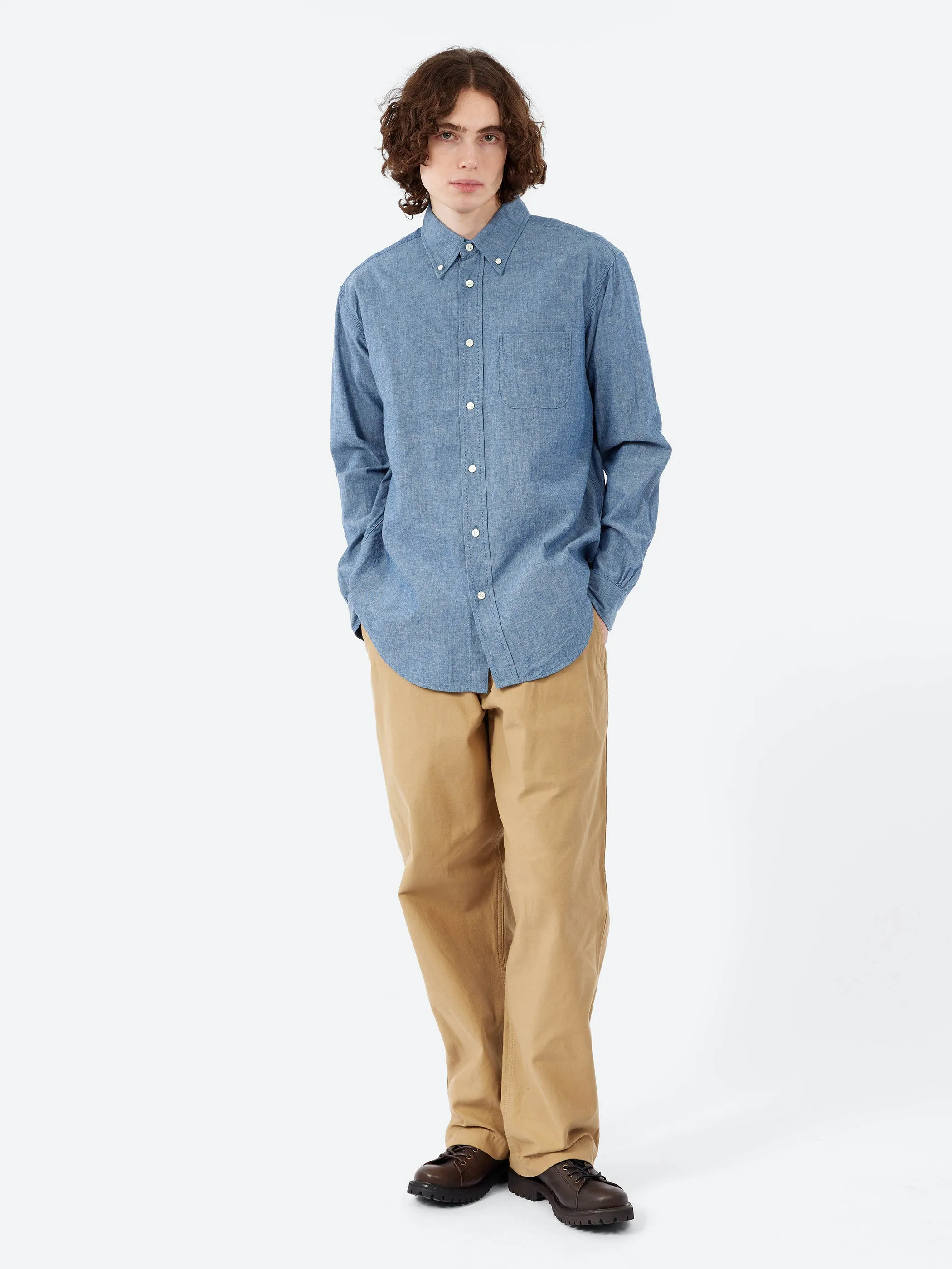 Chambray B.D. Shirt sold by gravitypope product image thumbnail 4