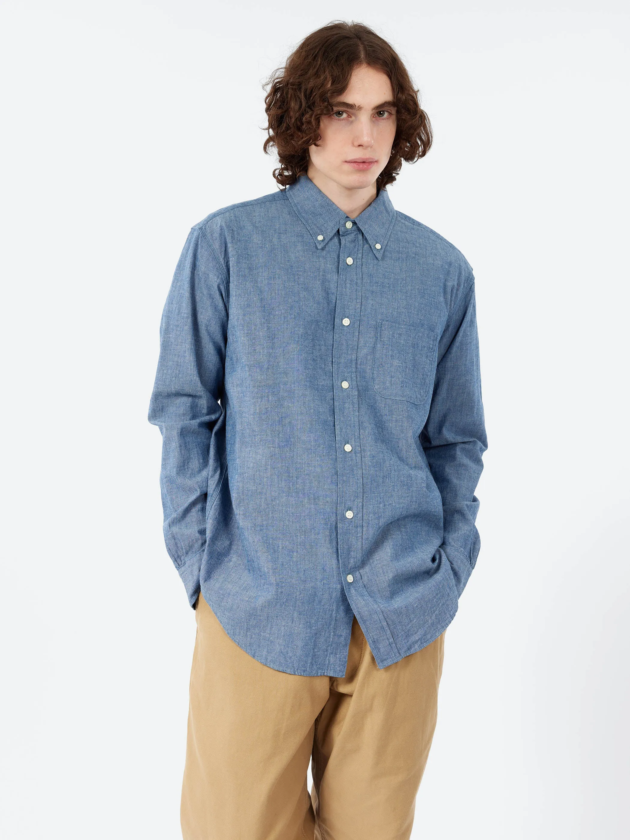 Chambray B.D. Shirt sold by gravitypope product image thumbnail 2