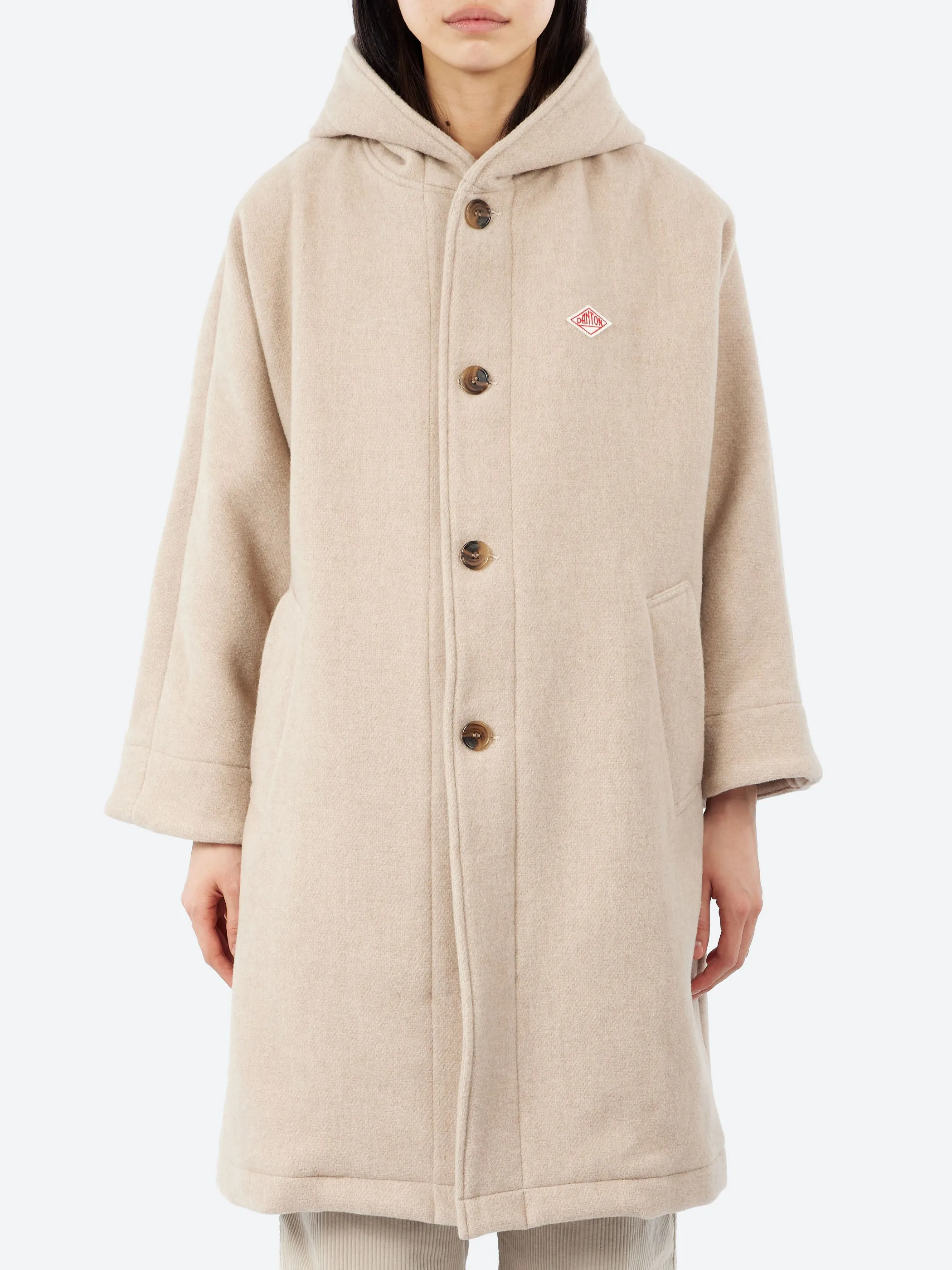 Wool Light Pile Hooded Coat sold by gravitypope