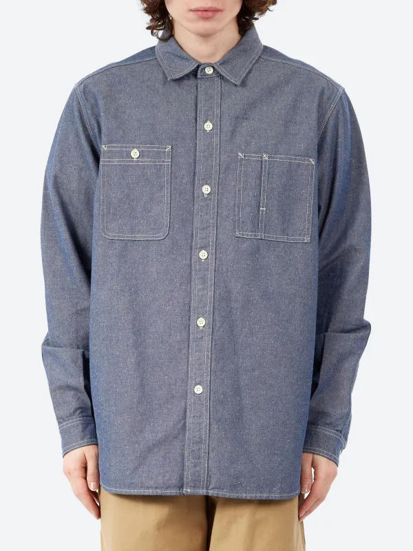 Lybro Chambray Shirt made by Nigel Cabourn