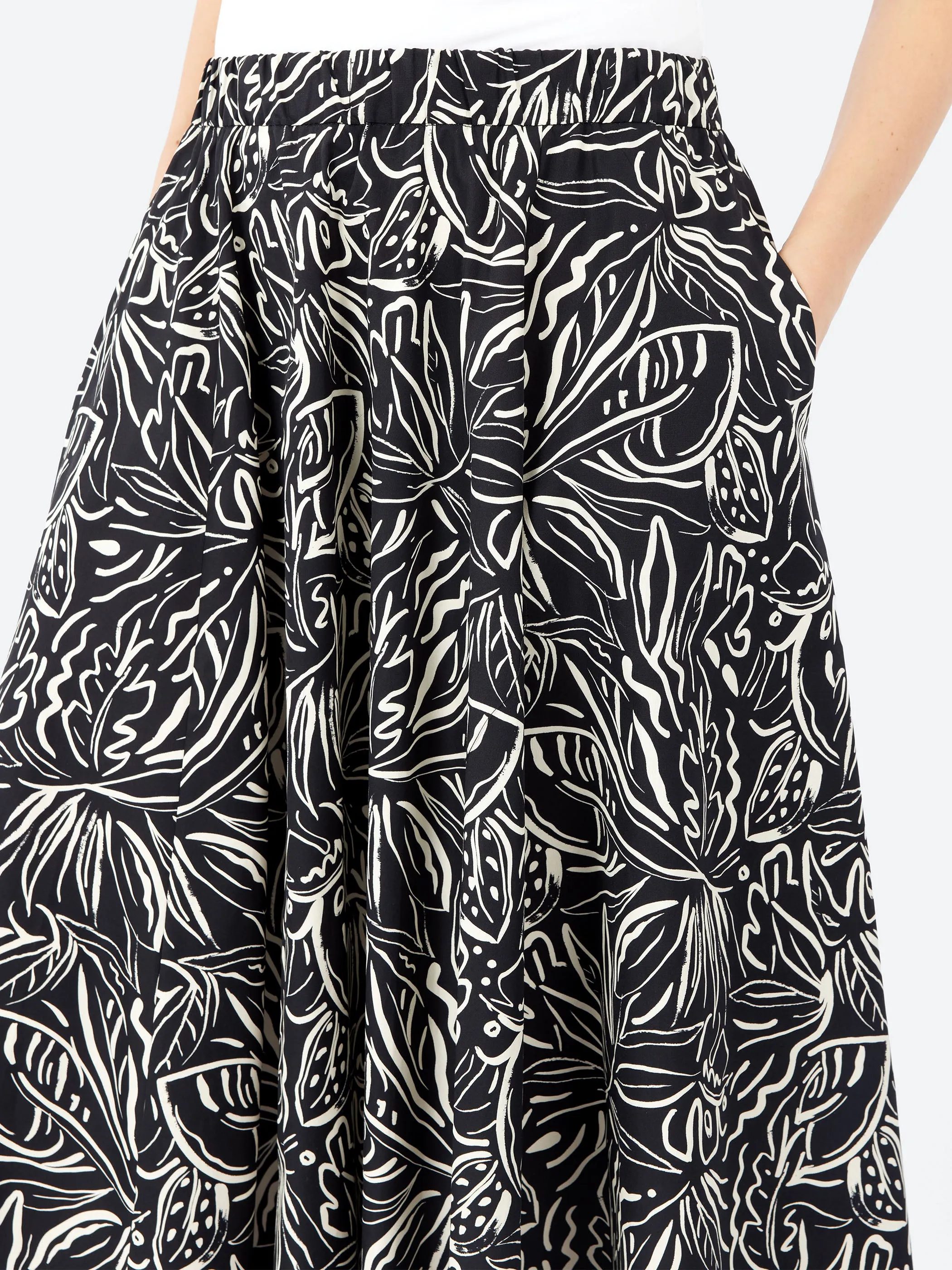 Cotton Poplin Skirt sold by gravitypope product image thumbnail 4