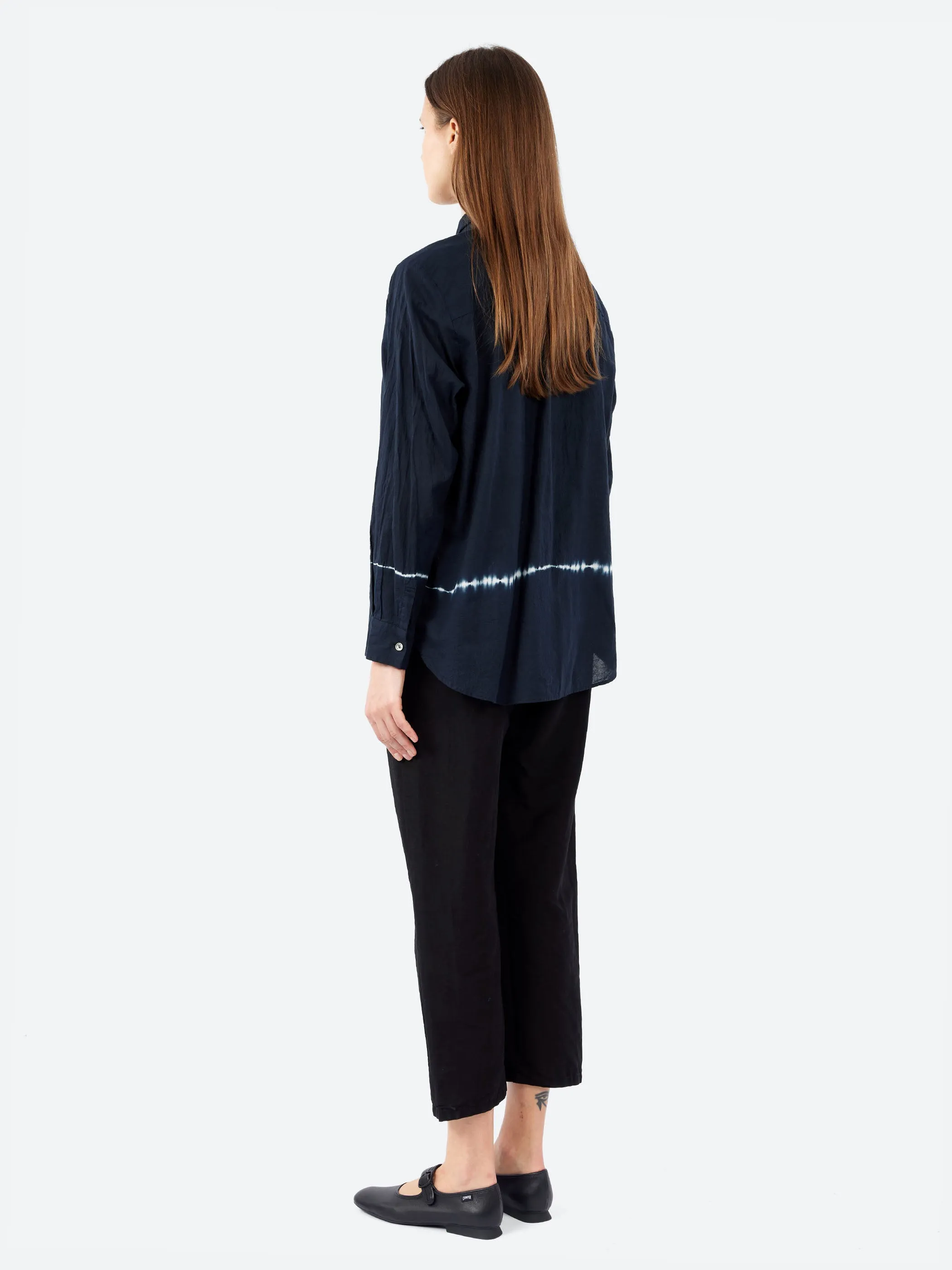 Voile Crinkle Yarn Dye Blouse sold by gravitypope product image thumbnail 3