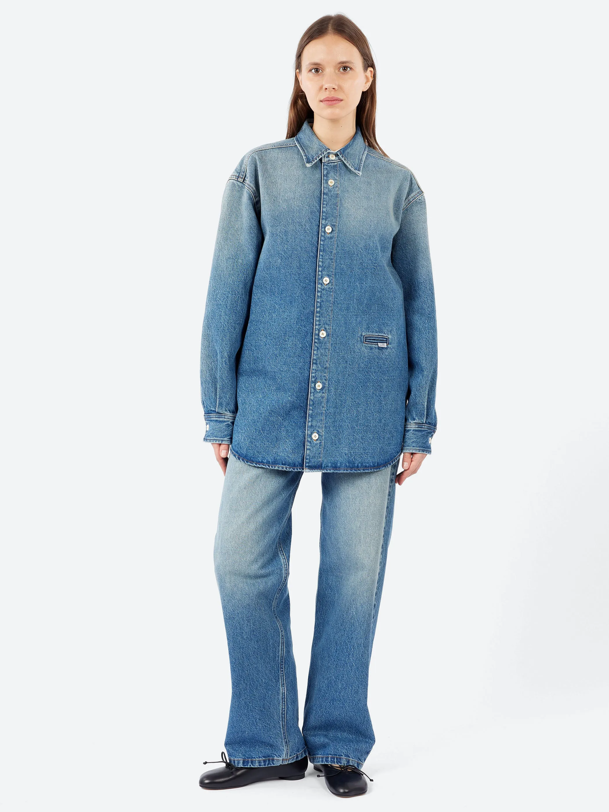 Denim Shirt sold by gravitypope product image thumbnail 2