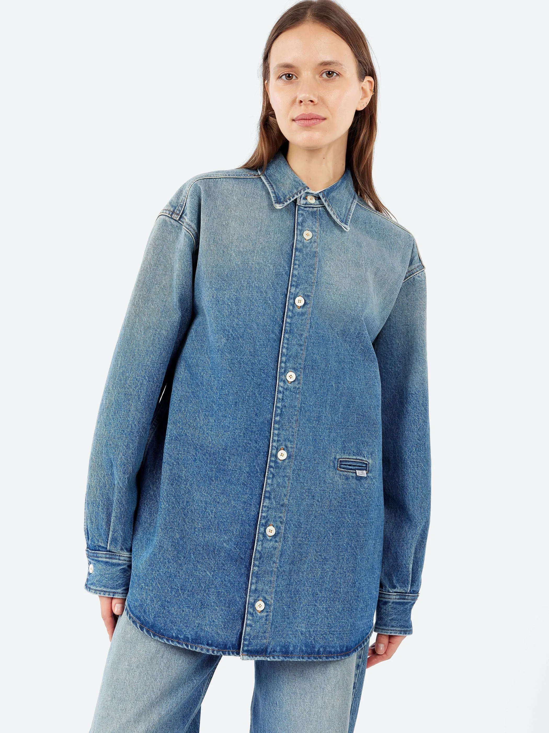 Denim Shirt sold by gravitypope product image thumbnail 4