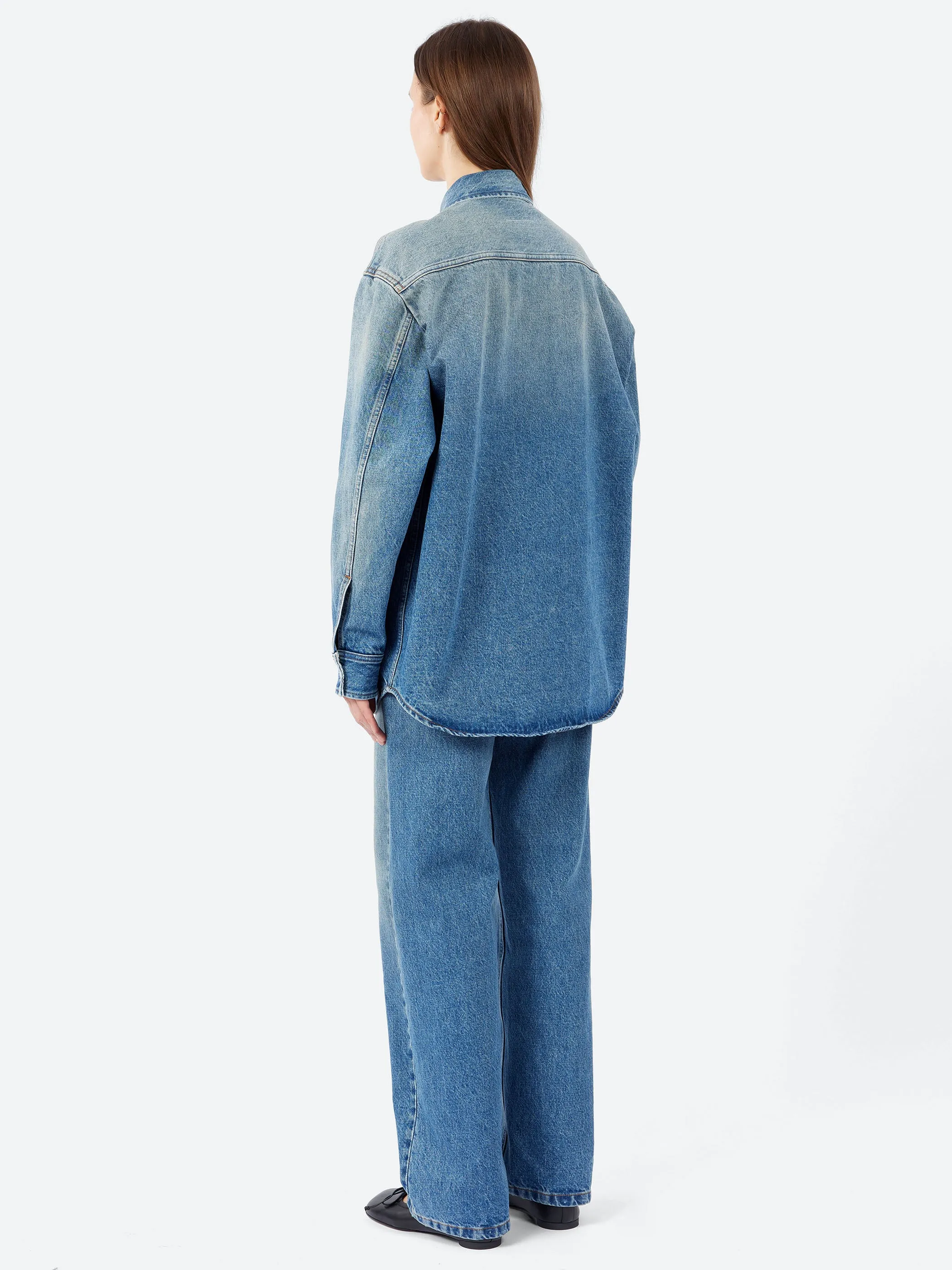 Denim Shirt sold by gravitypope product image thumbnail 3