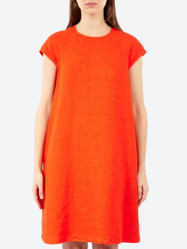 Cap Sleeve Dress made by Aspesi