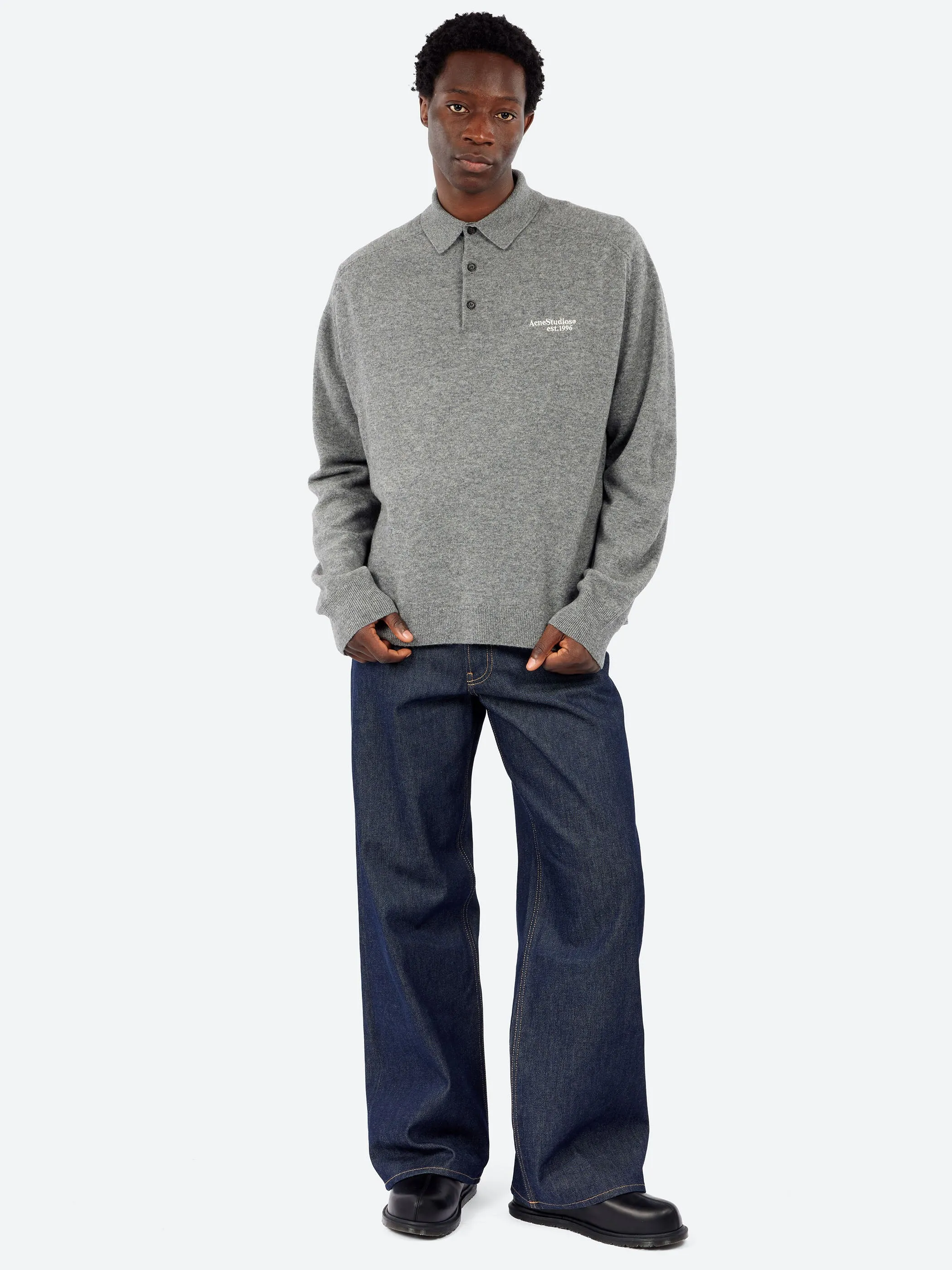 Wool Knit Polo sold by gravitypope product image thumbnail 2