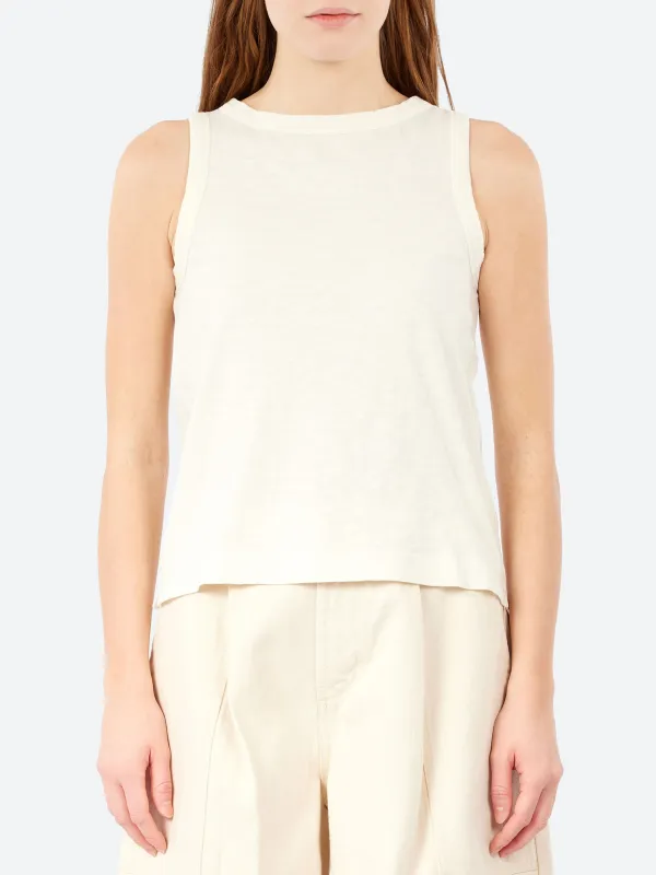 Sian Garment Dyed Tank Top made by TOAST