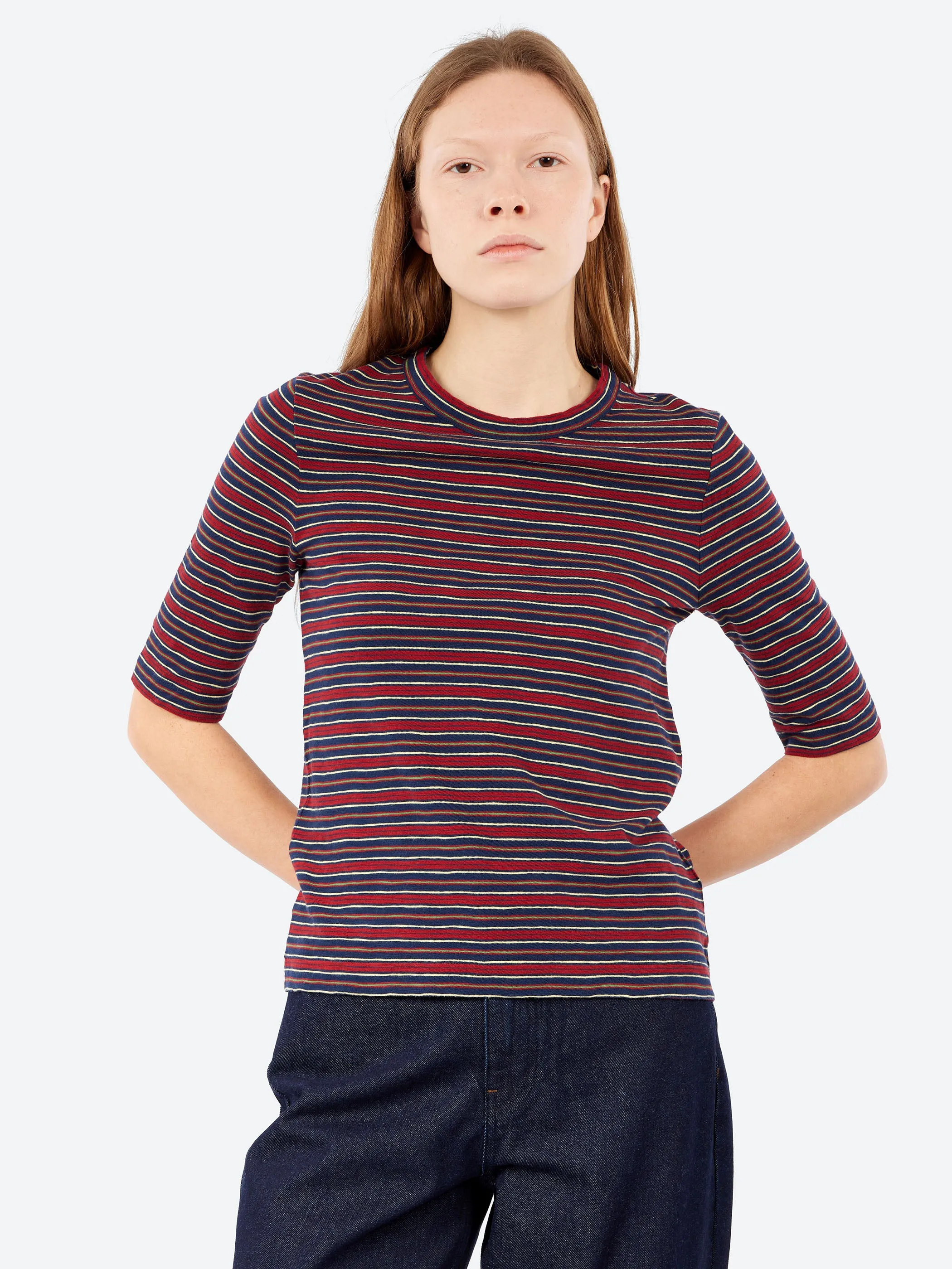 Cleo Stripe Tee sold by gravitypope product image thumbnail 4