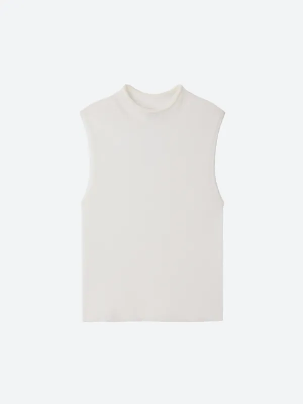 Portrait Lucent Sleeveless Top sold by gravitypope