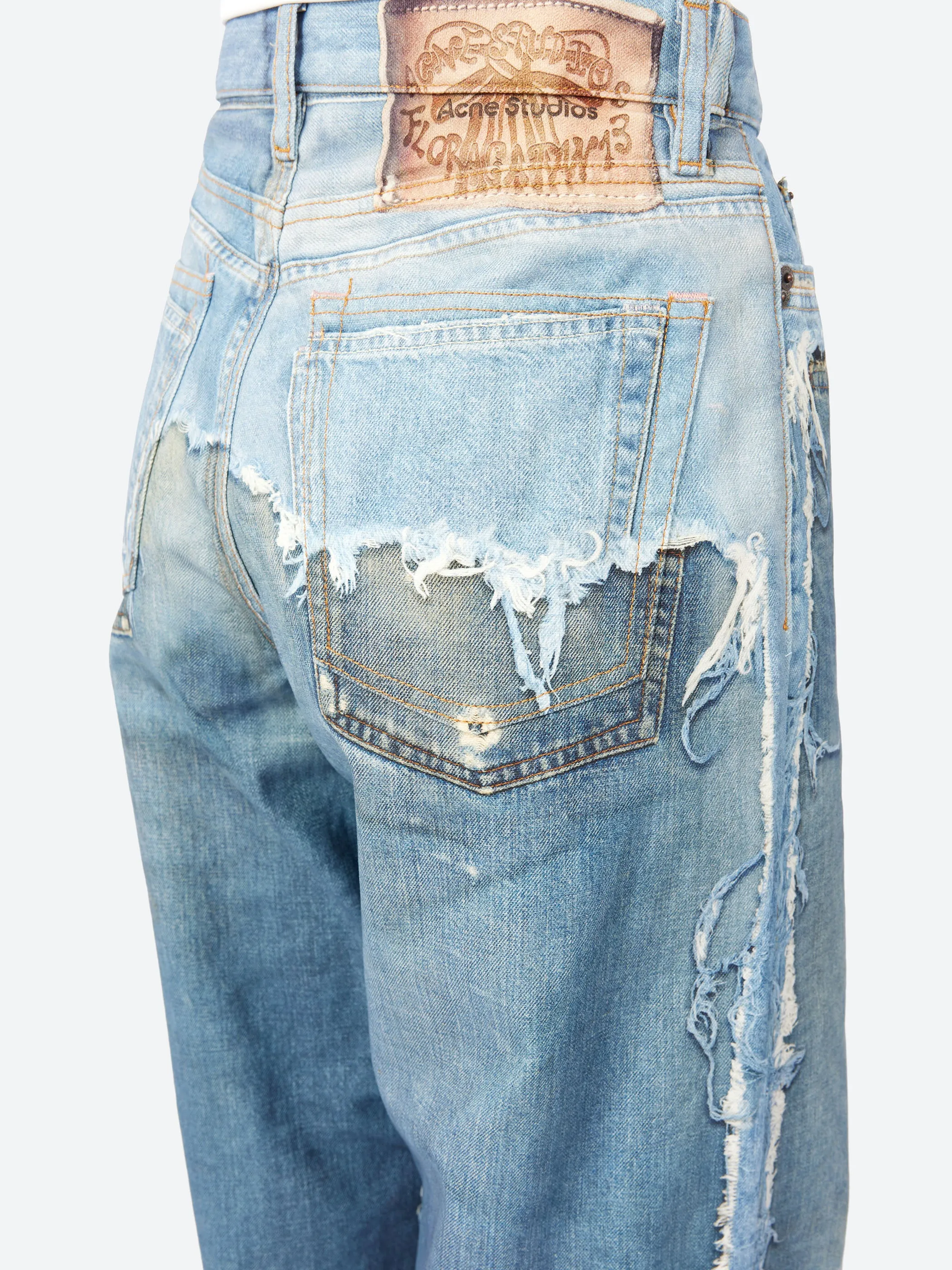 1981 Trompe L'Oeil Jeans sold by gravitypope product image thumbnail 5