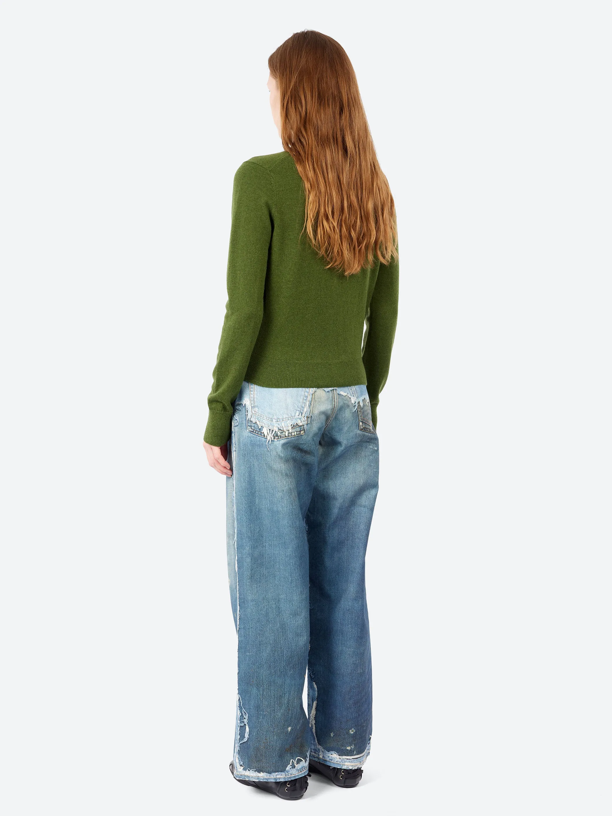 Yak Wool Fitted Cardigan sold by gravitypope product image thumbnail 3