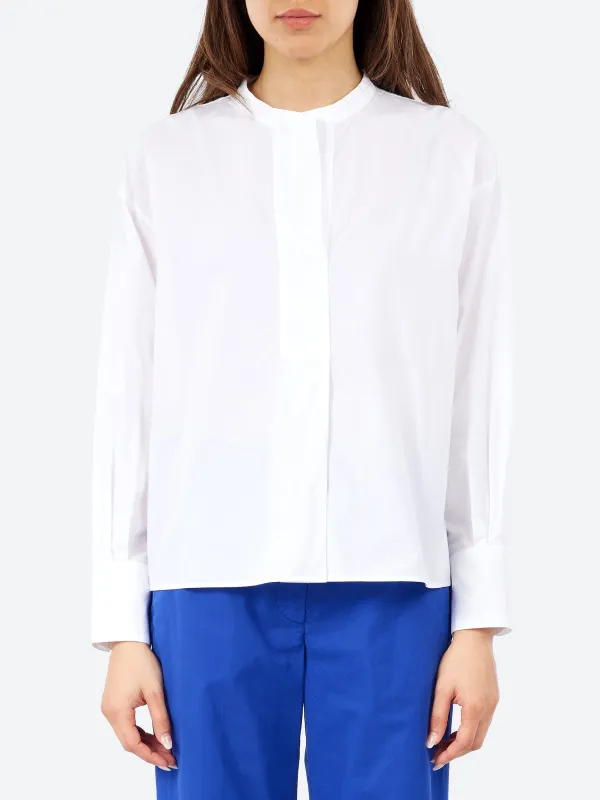 Cotton Poplin Shirt made by Pomandère
