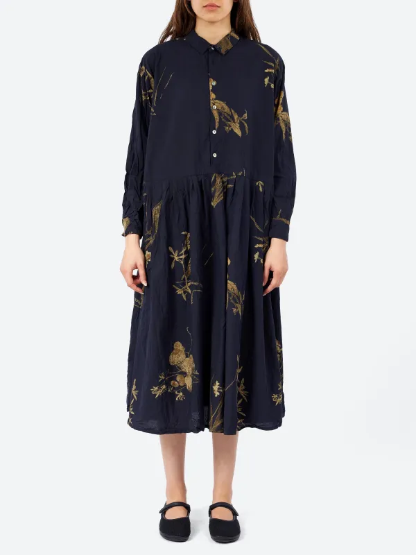 Japonism Flower Dress made by Pas de Calais