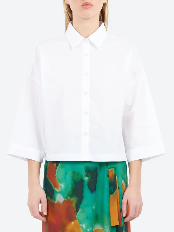 Cropped Shirt made by Roberto Collina
