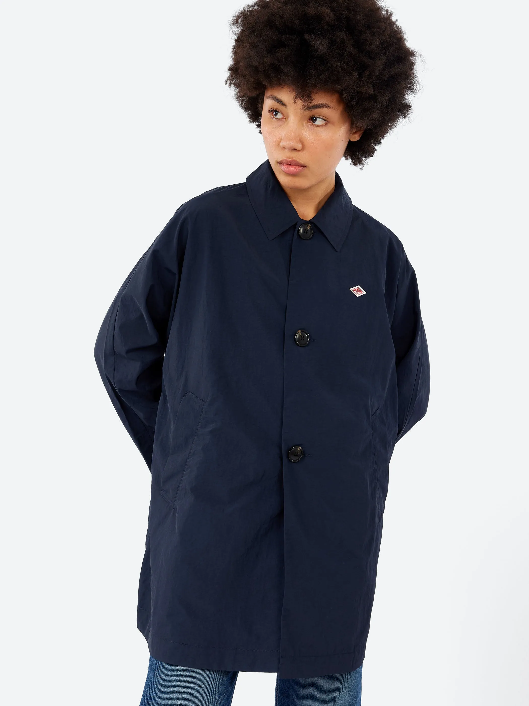 Nylon Tussar Dolman Sleeve Coat sold by gravitypope product image thumbnail 4