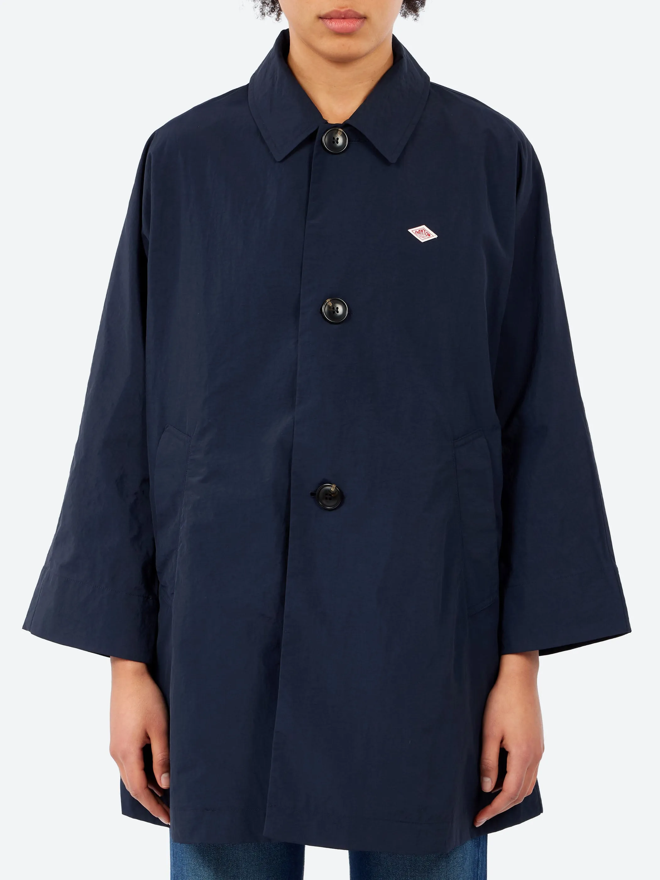 Nylon Tussar Dolman Sleeve Coat sold by gravitypope