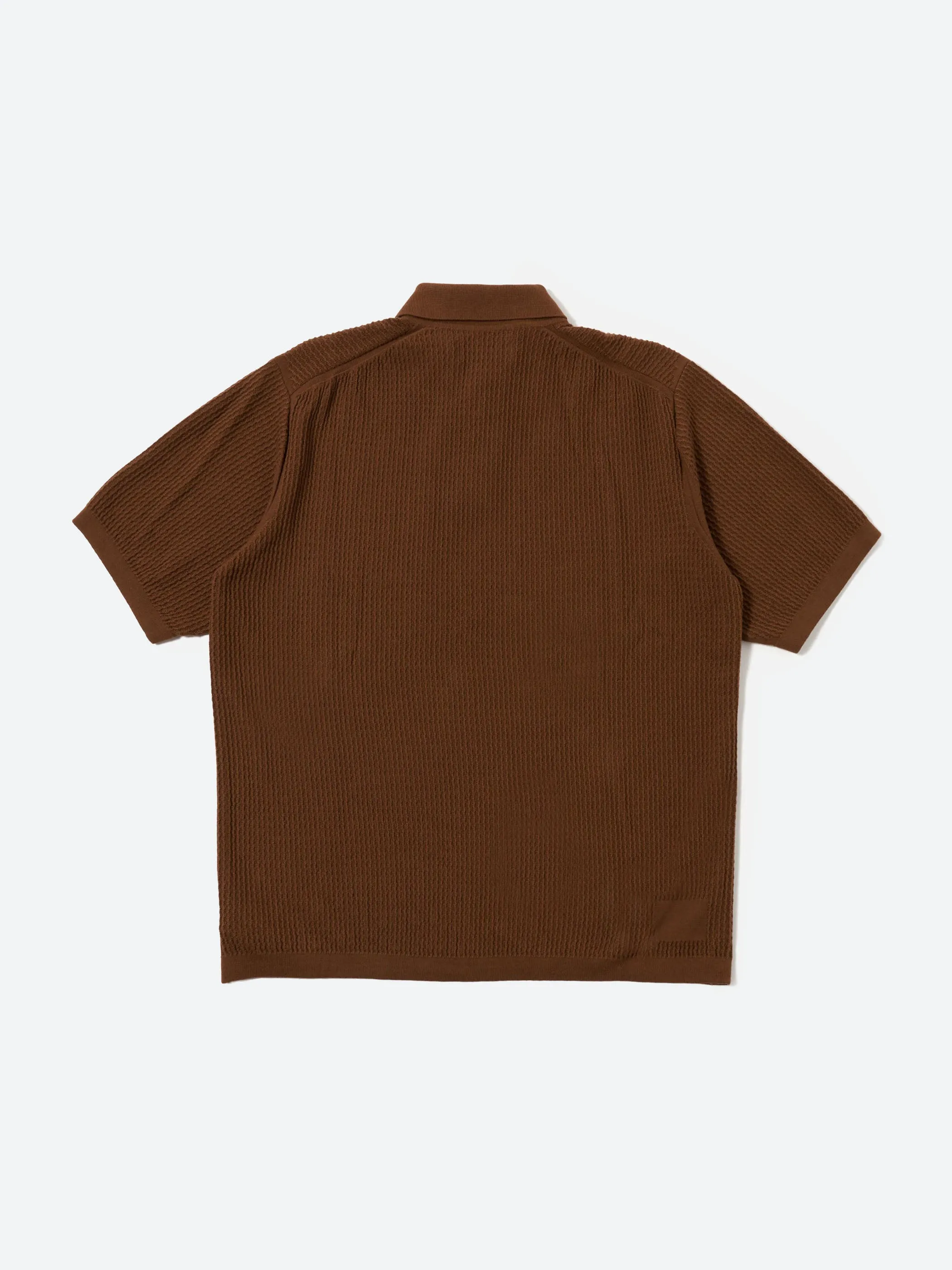 Fine Texture Tricot S/S Knit Polo sold by gravitypope product image thumbnail 2