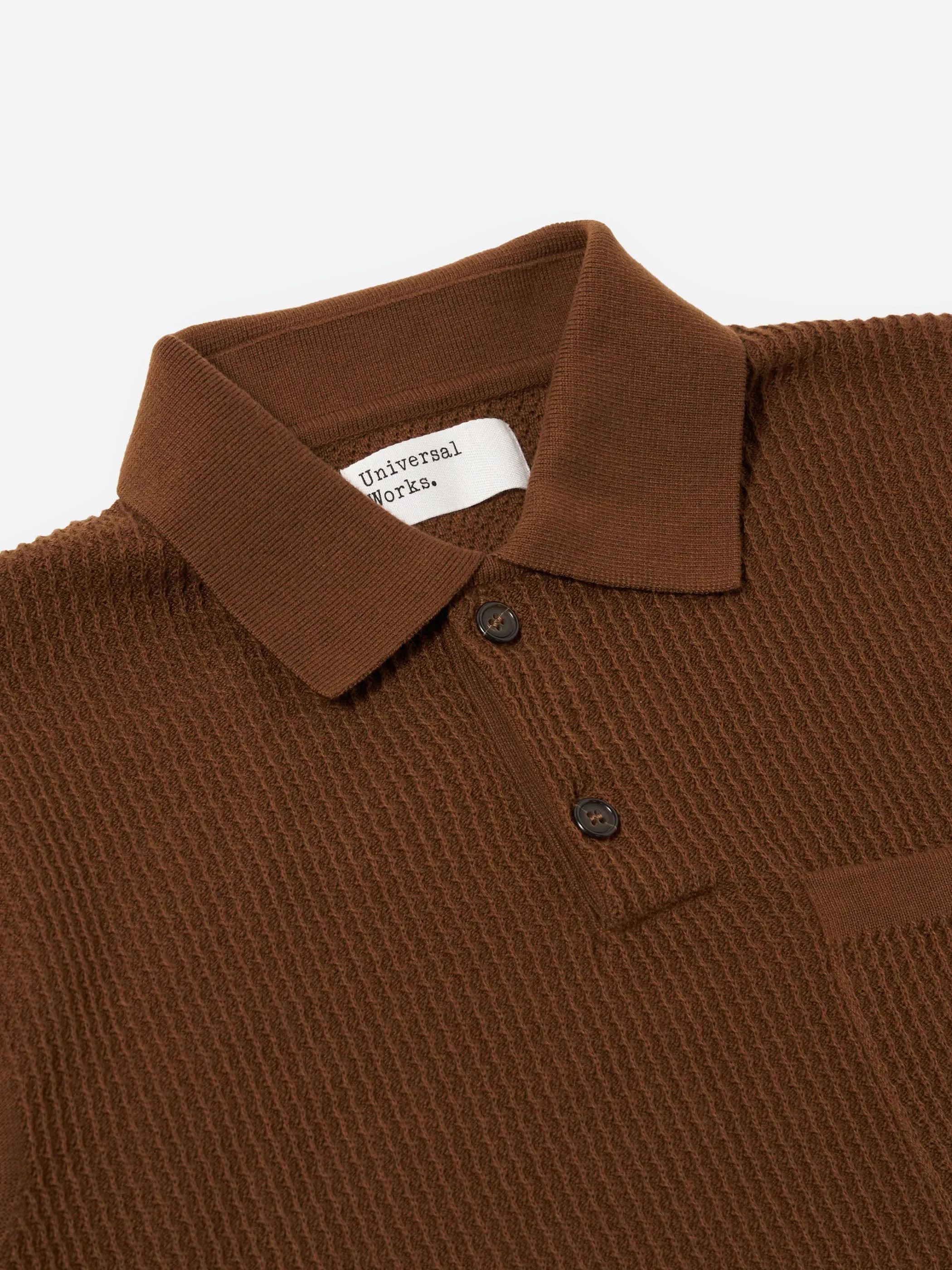 Fine Texture Tricot S/S Knit Polo sold by gravitypope product image thumbnail 3