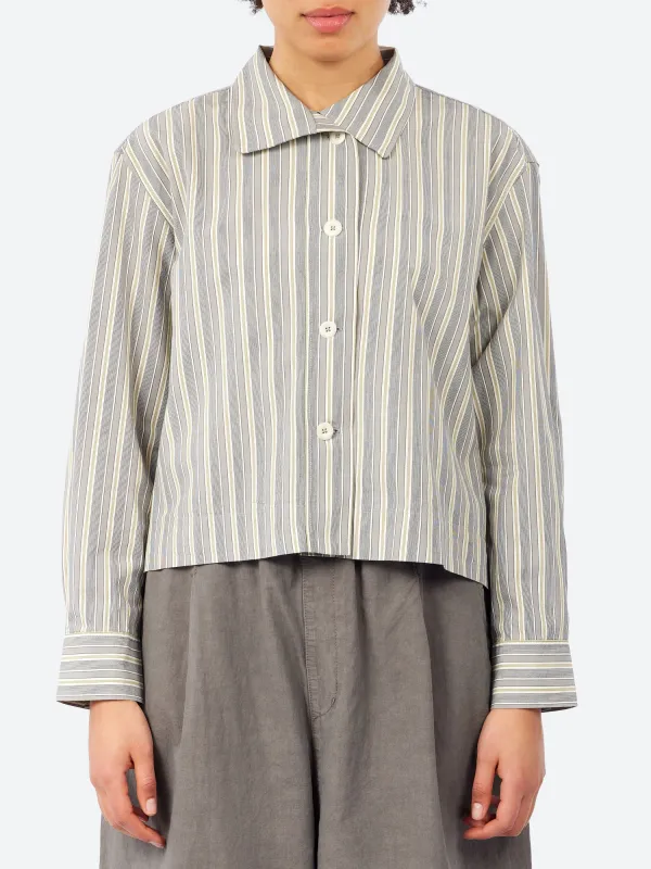 MHL. Asymmetric Round Collar Shirt sold by gravitypope