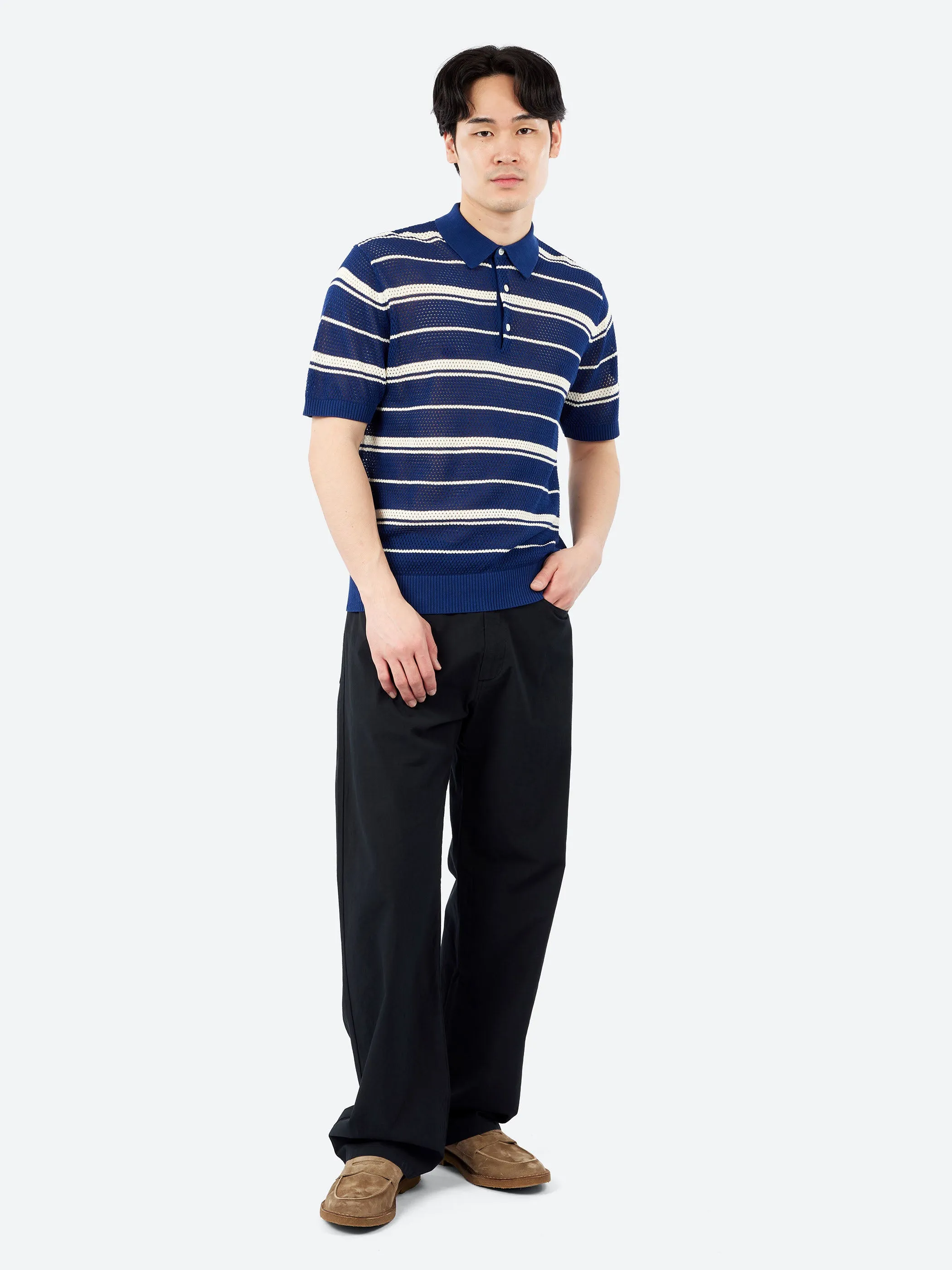 Mesh Polo Stripe sold by gravitypope product image thumbnail 2