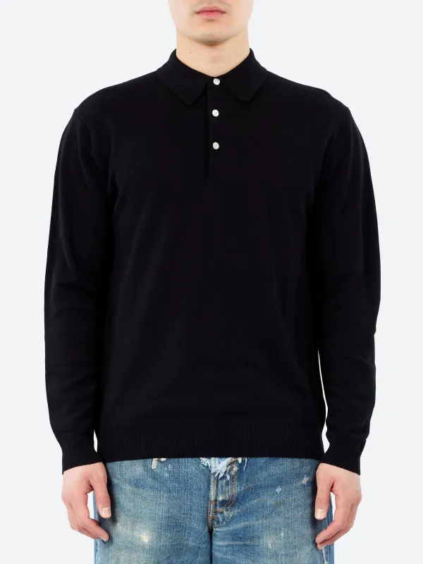 Knit Polo 12G made by BEAMS PLUS