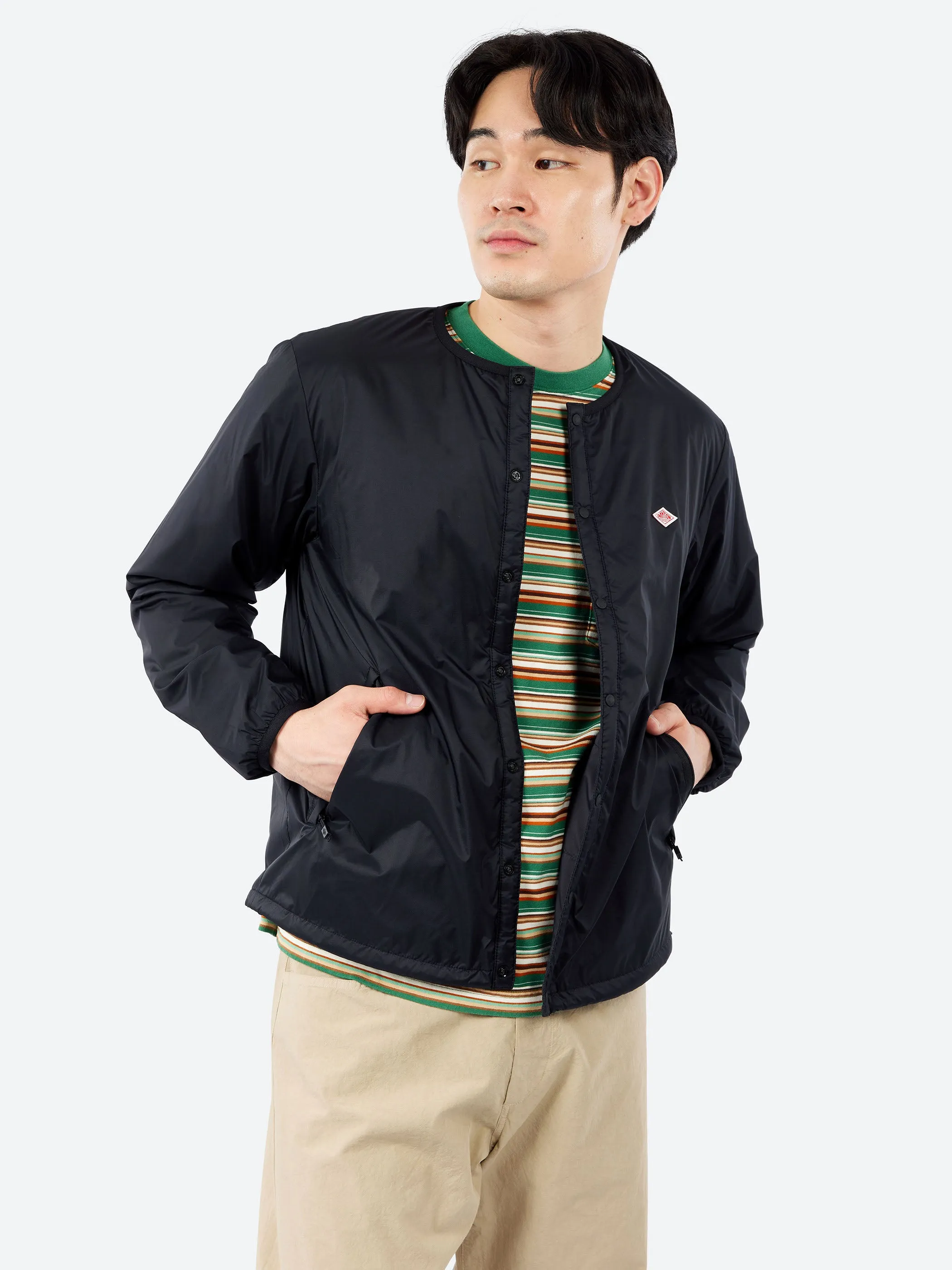 Men's Insulation Collarless Jacket sold by gravitypope product image thumbnail 2