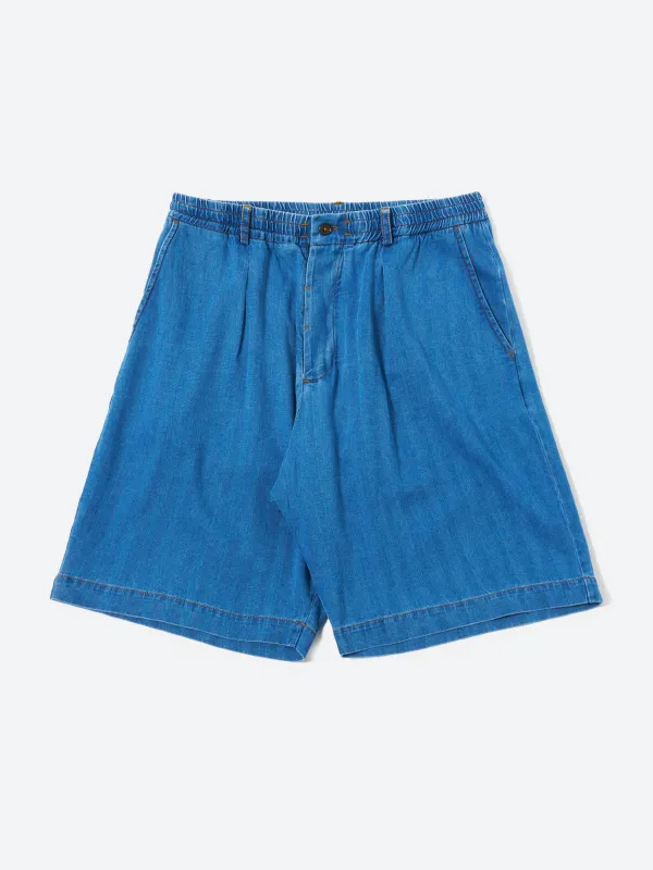 Pleated Track Short made by Universal Works