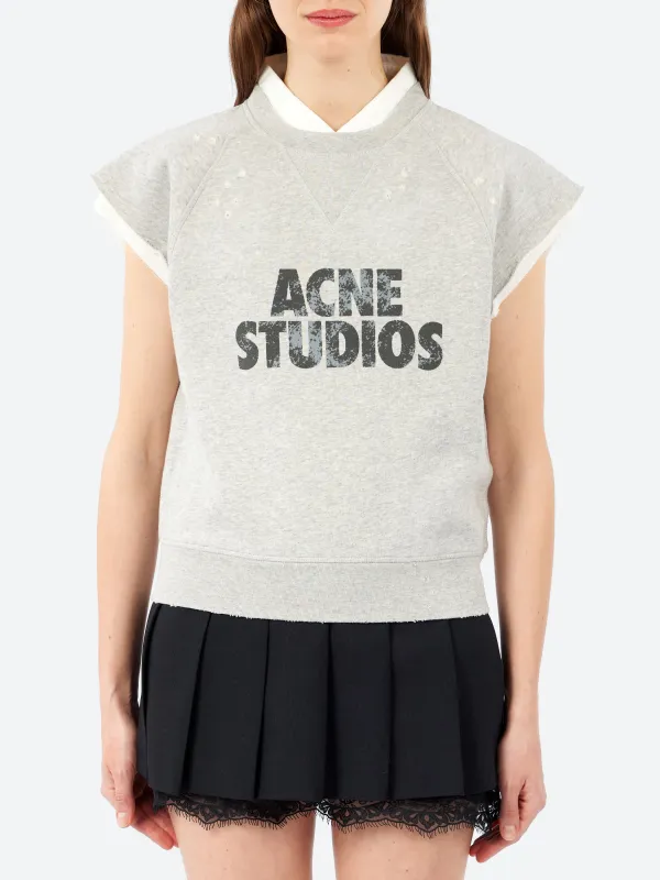 Layered Fleece Vest made by Acne Studios